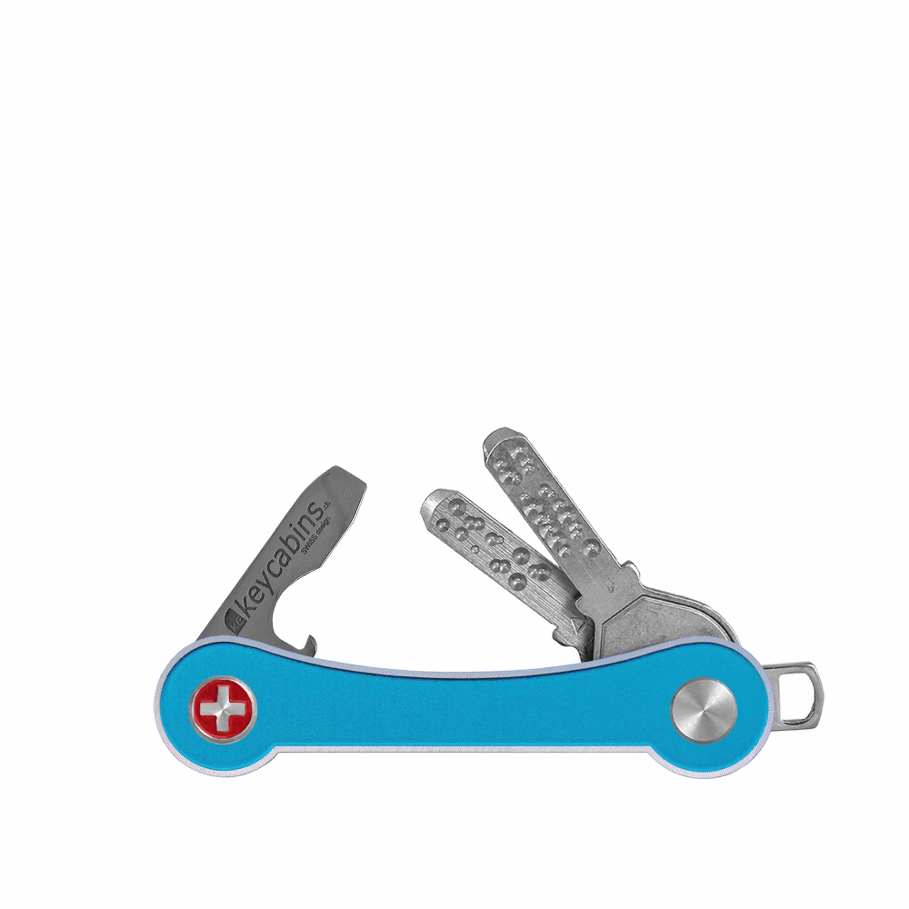 Thumbnail - keycabins Schlüsselanhänger "Aluminium frame" SWISS Made