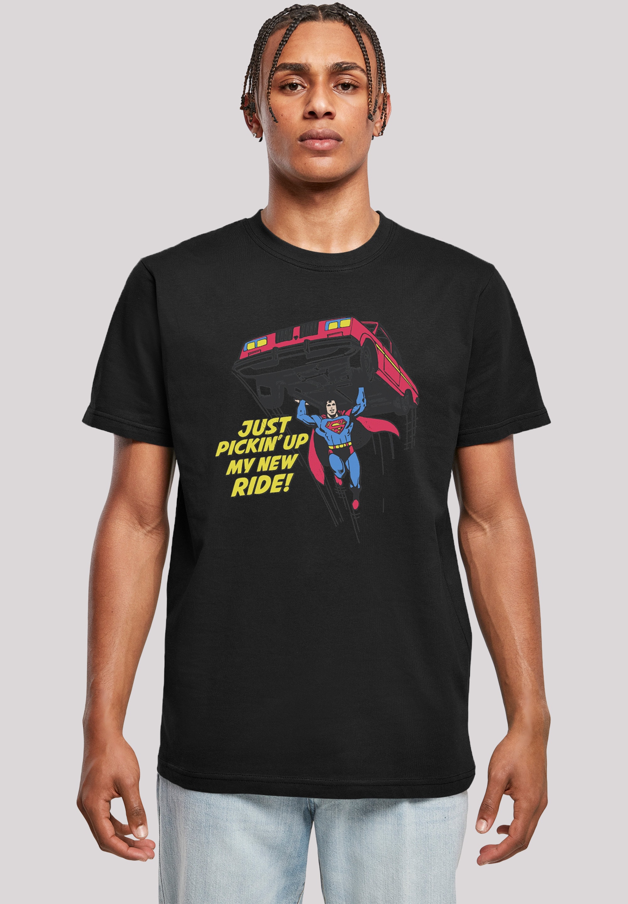 F4NT4STIC T-Shirt »DC Comics Superman Print Ride | Superheld«, ▷ BAUR bestellen New