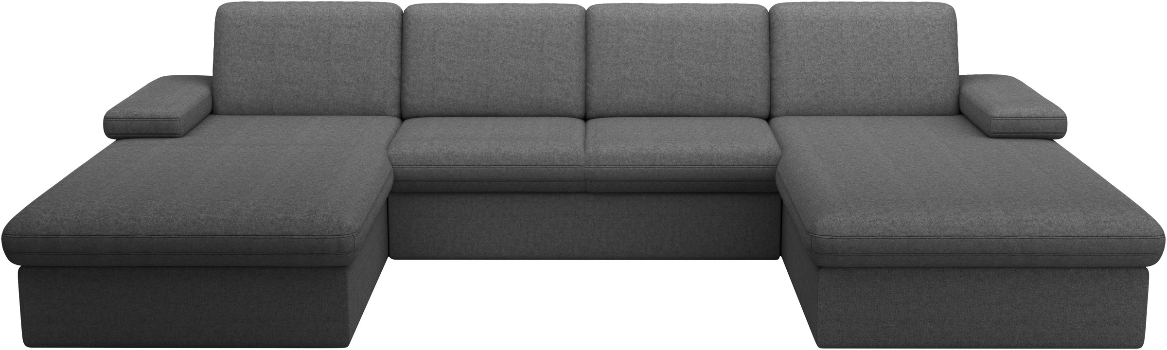 sit&more Wohnlandschaft "Moreno U-Form, B: 309 cm" mit Armteilverstellung, günstig online kaufen