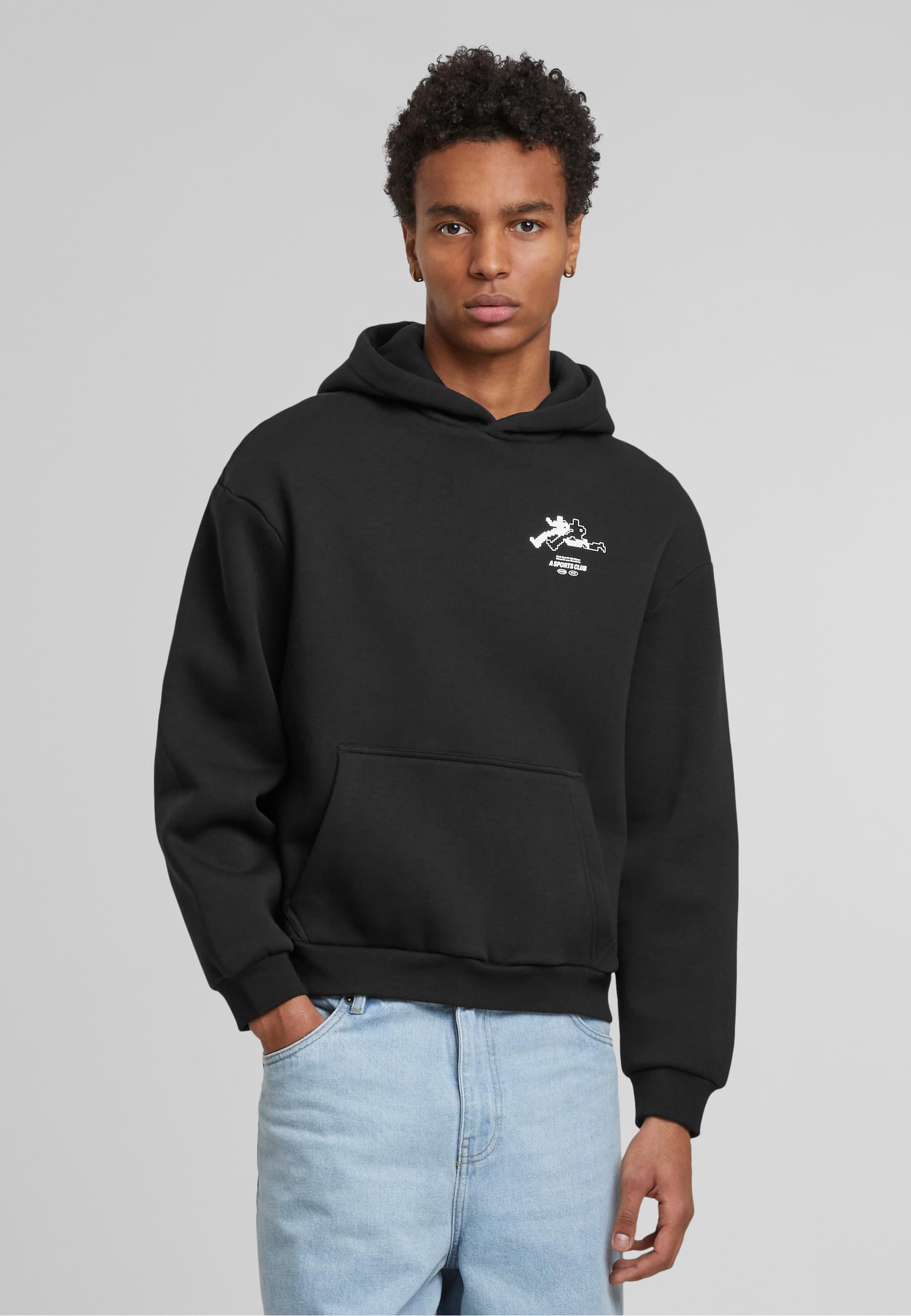 Upscale by Mister Tee Kapuzensweatshirt »Upscale by Mister Tee RUN Sports Club Fluffy Hoody«, (1 tlg.)