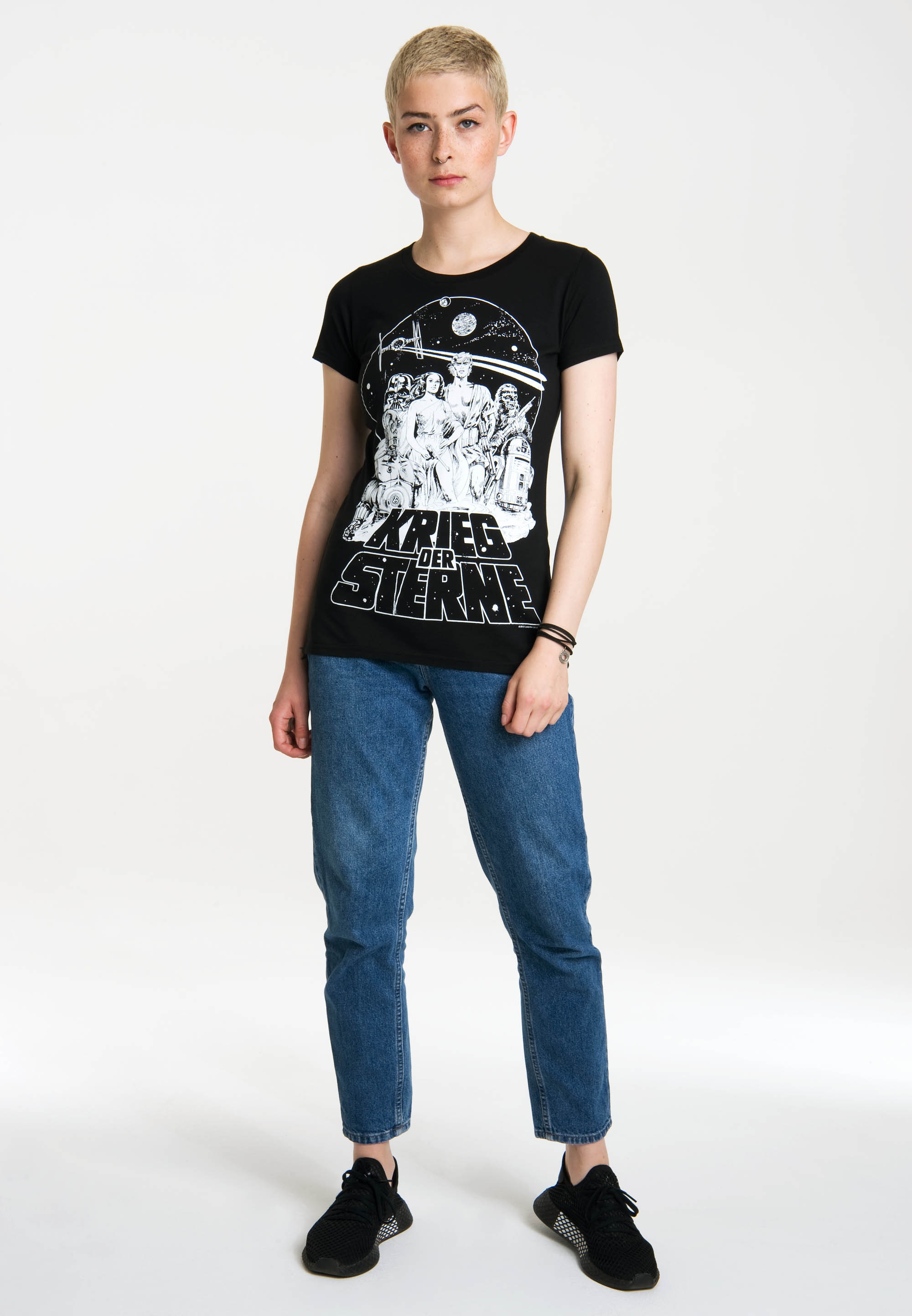 Thumbnail - LOGOSHIRT T-Shirt "Krieg der Sterne - Star Wars", mit coolem Frontprint