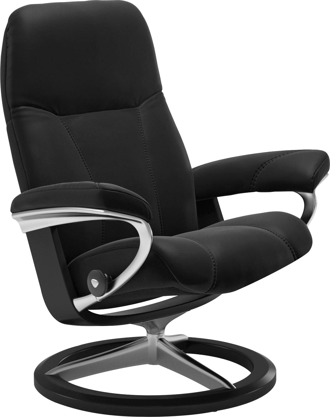 Stressless Relaxsessel "Consul" mit Signature Base, Größe L, Gestell Schwarz