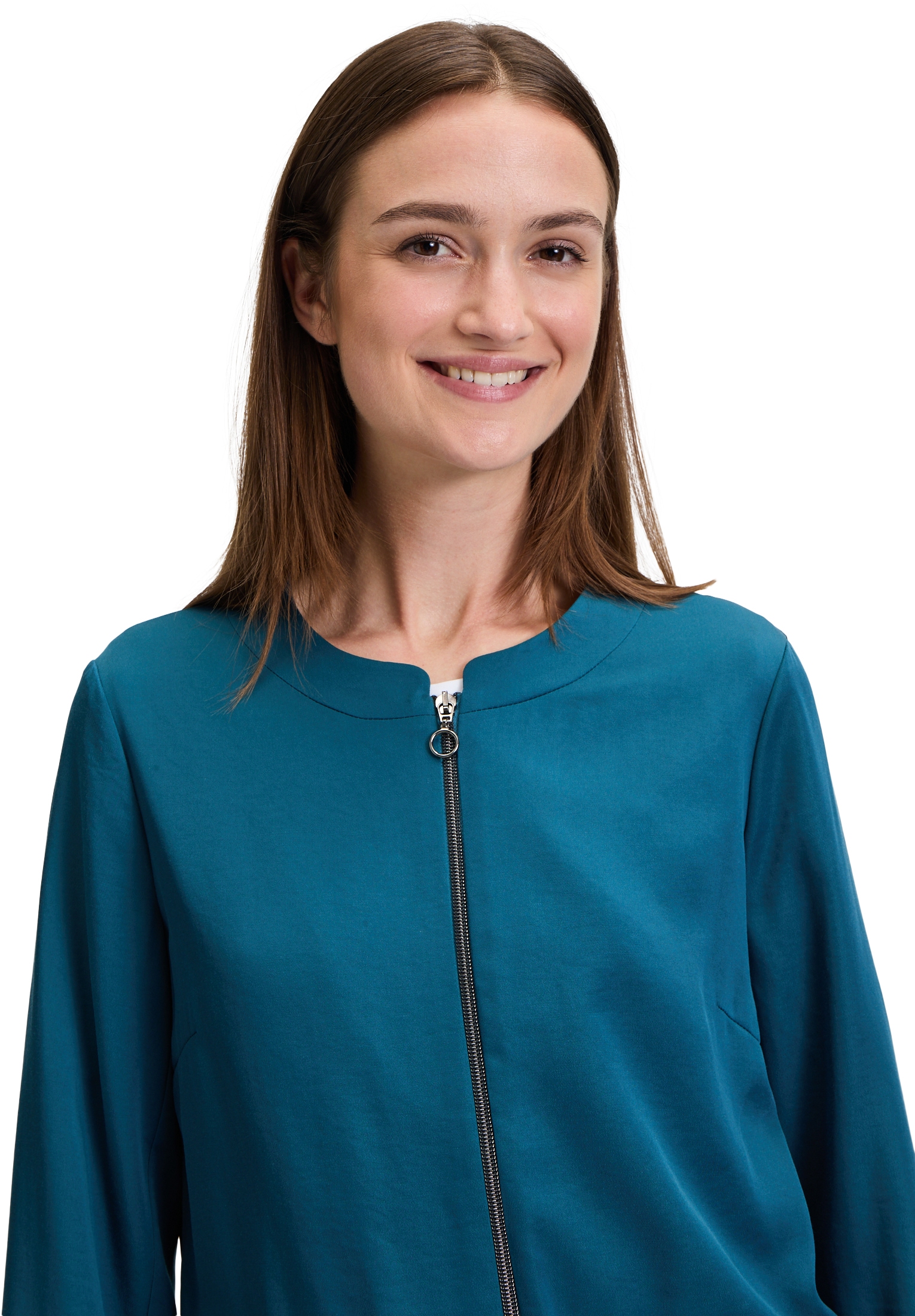 Betty Barclay Jackenblazer »Betty Barclay Damen Casual-Jacke langarm«, Material