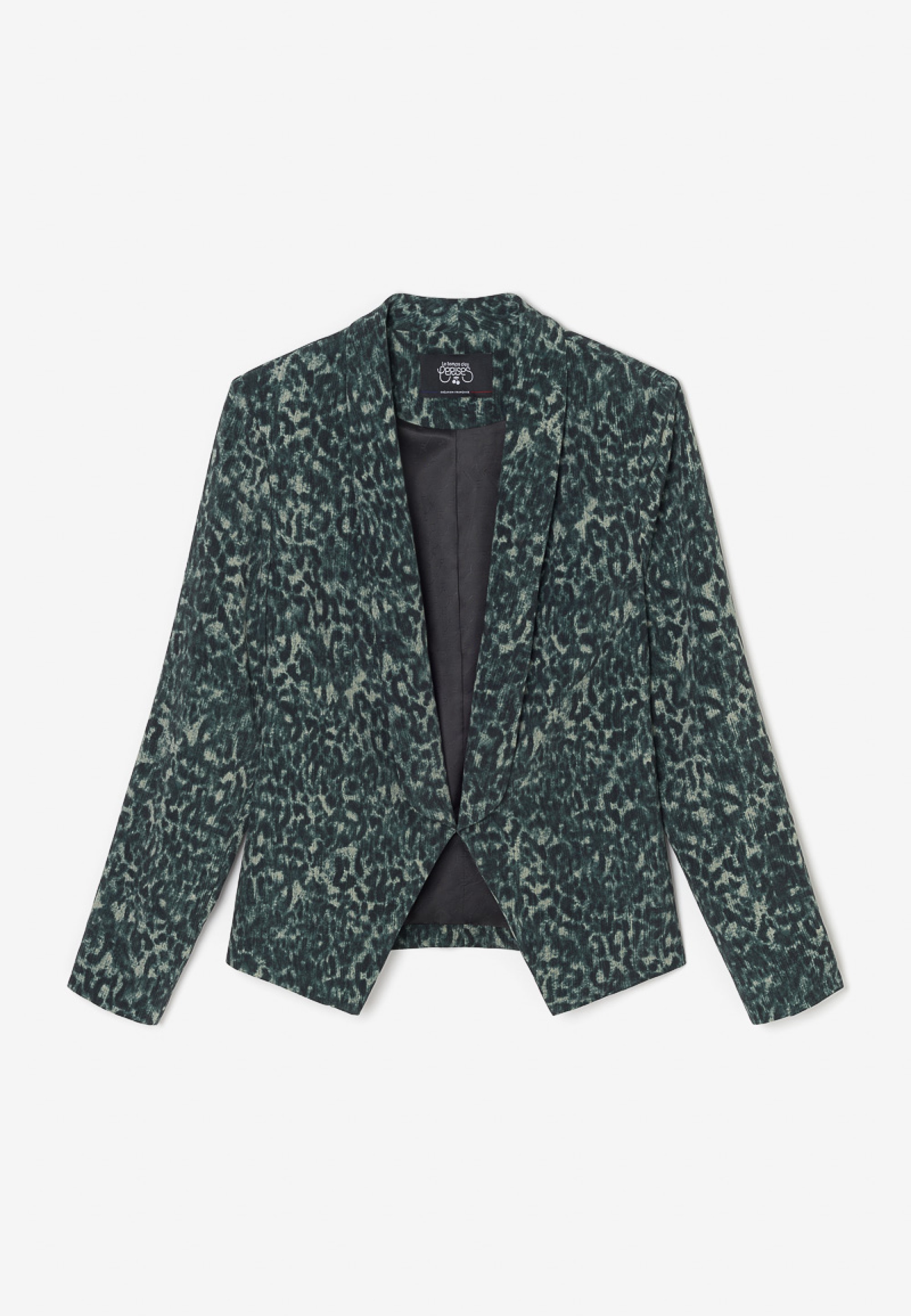 Le Temps Des Cerises Jackenblazer »CAMOTE«, mit stylischem Animal-Print