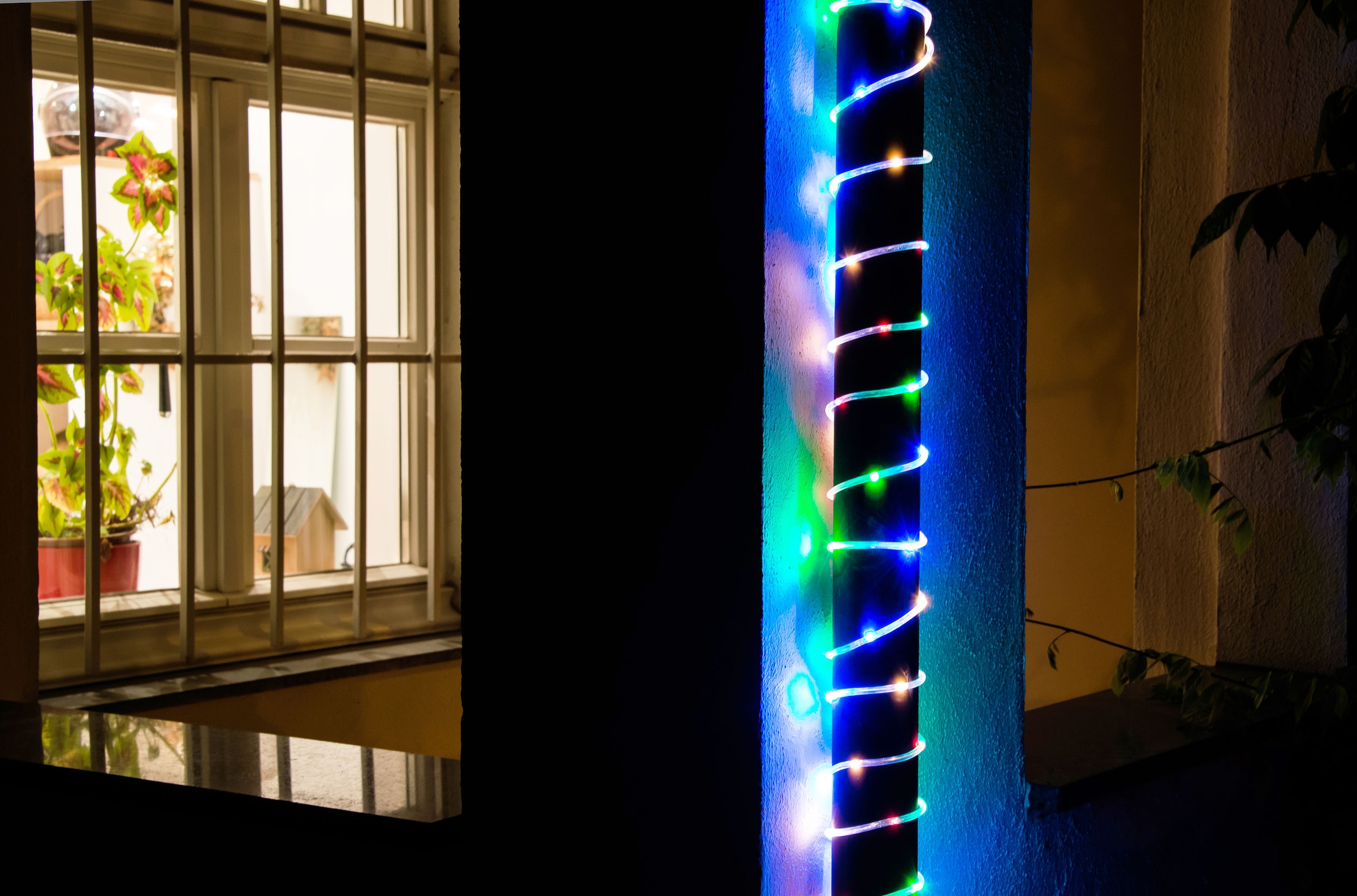 5 65 KONSTSMIDE Lichterschlauch, Mini LED »Weihnachtsdeko | LED-Lichterschlauch m, Dioden bunte aussen«, 65 St.-flammig, BAUR