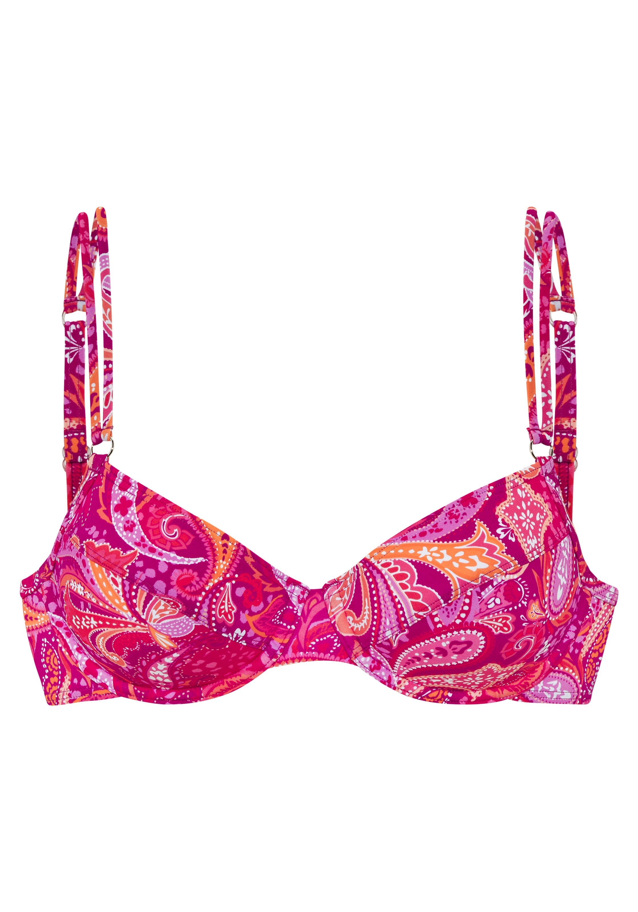 Vivance Bandeau-Bikini-Top »Pretty«, mit modischem Paisleymuster