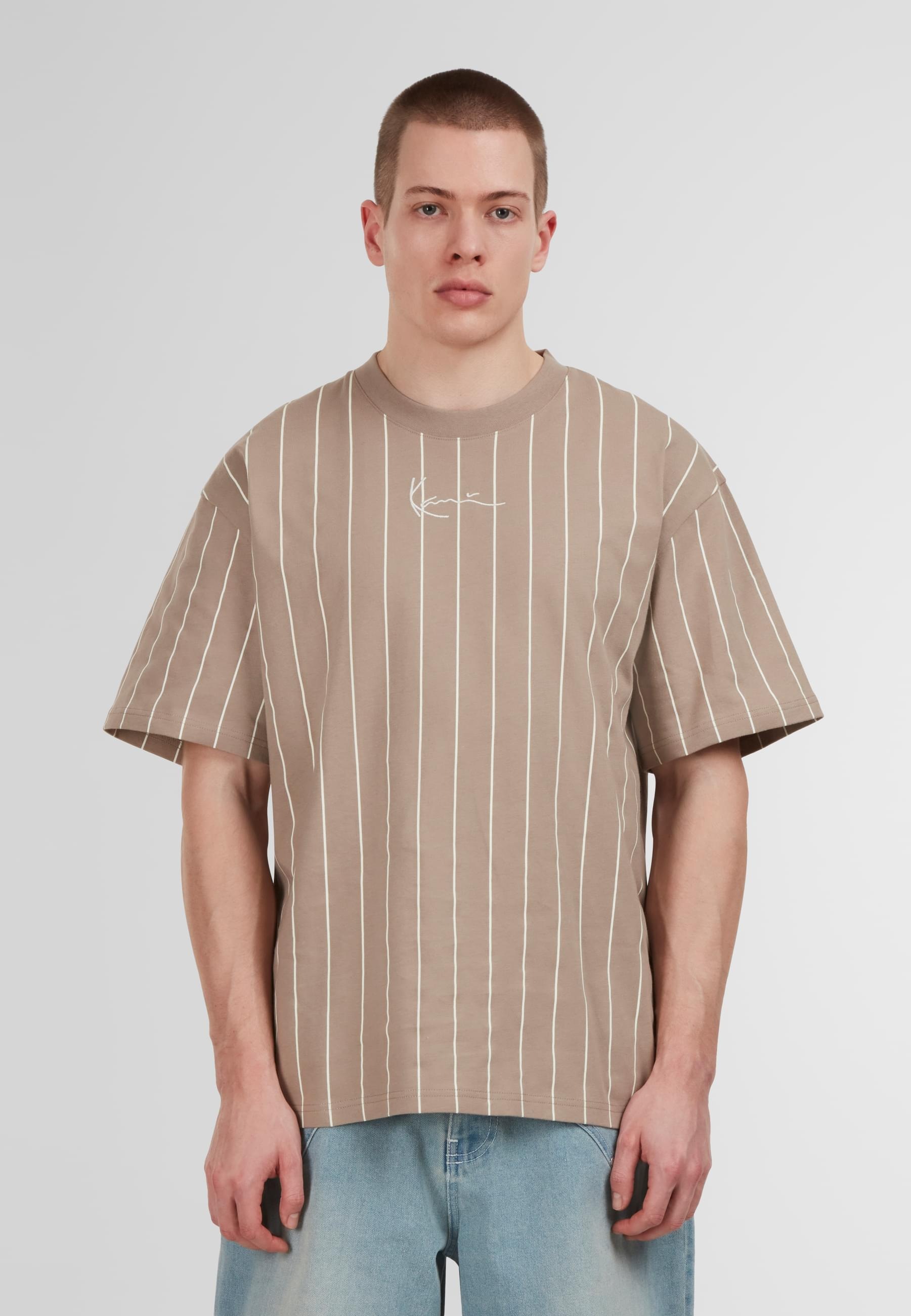 Karl Kani T-Shirt »Karl Kani Small Signature Essential Pinstripe Tee« 1 Stk.