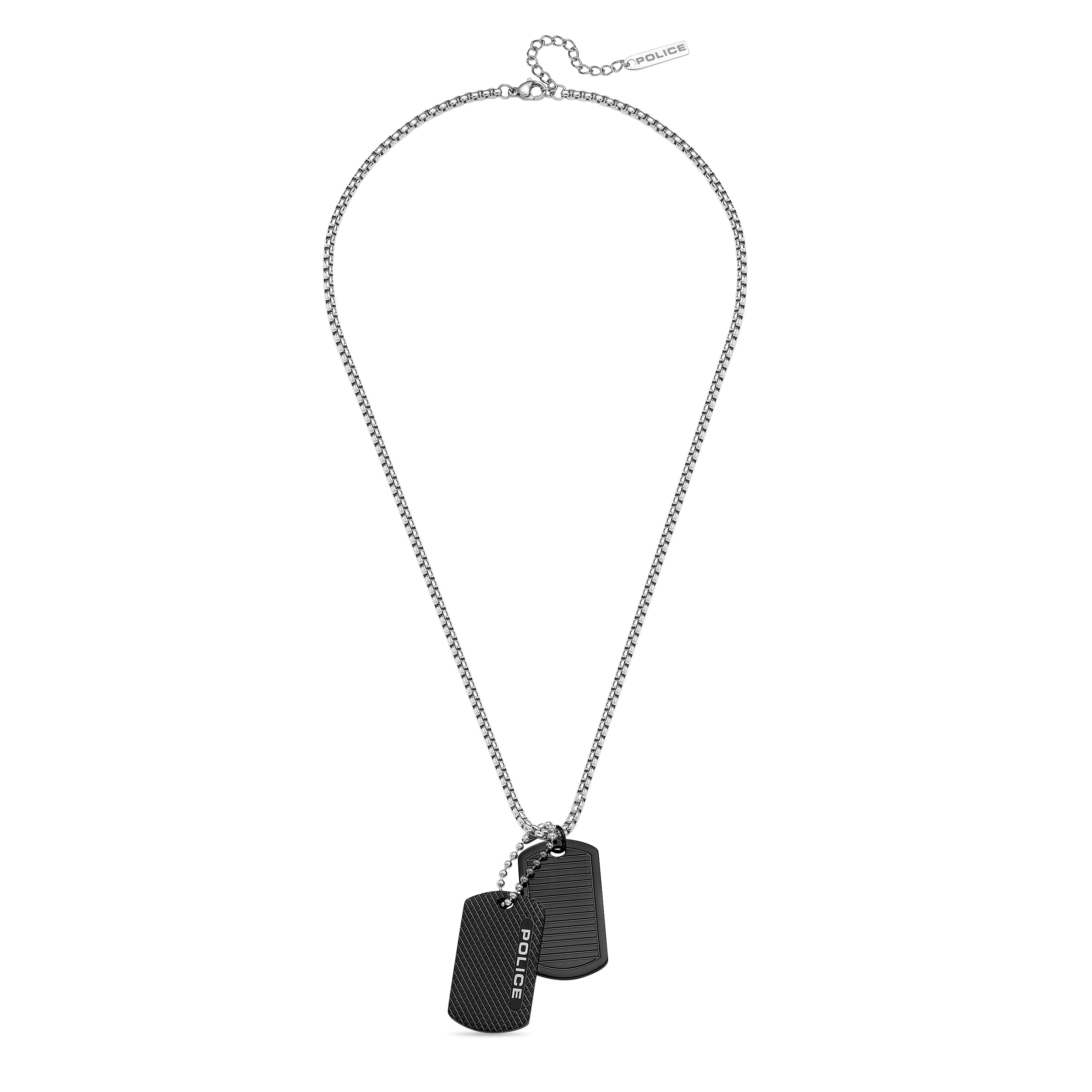 Police Kette mit Anhänger »Duet Dog Tag«