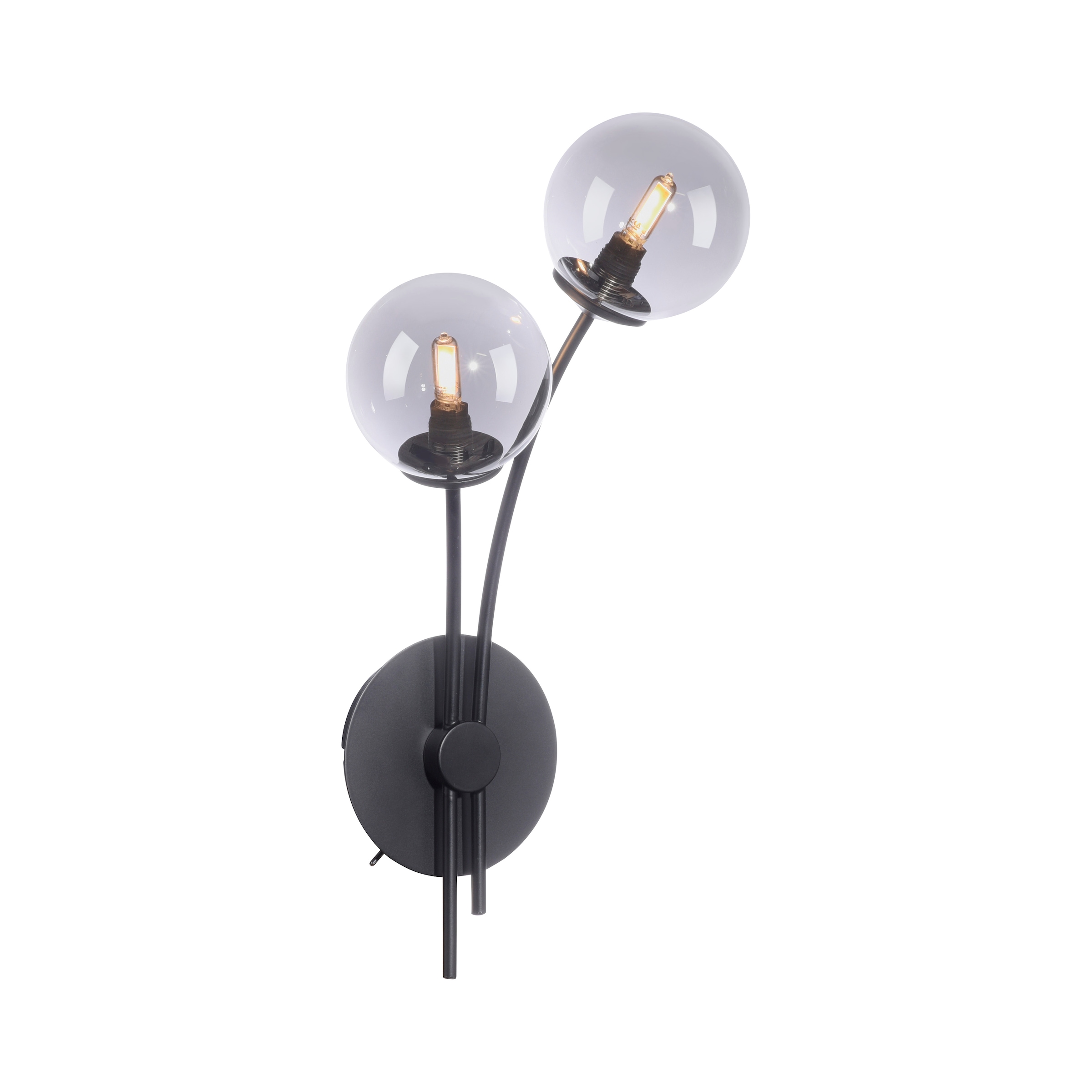 Paul Neuhaus LED Wandleuchte »WIDOW«, 2 flammig-flammig, Schalter,  Kippschalter | BAUR