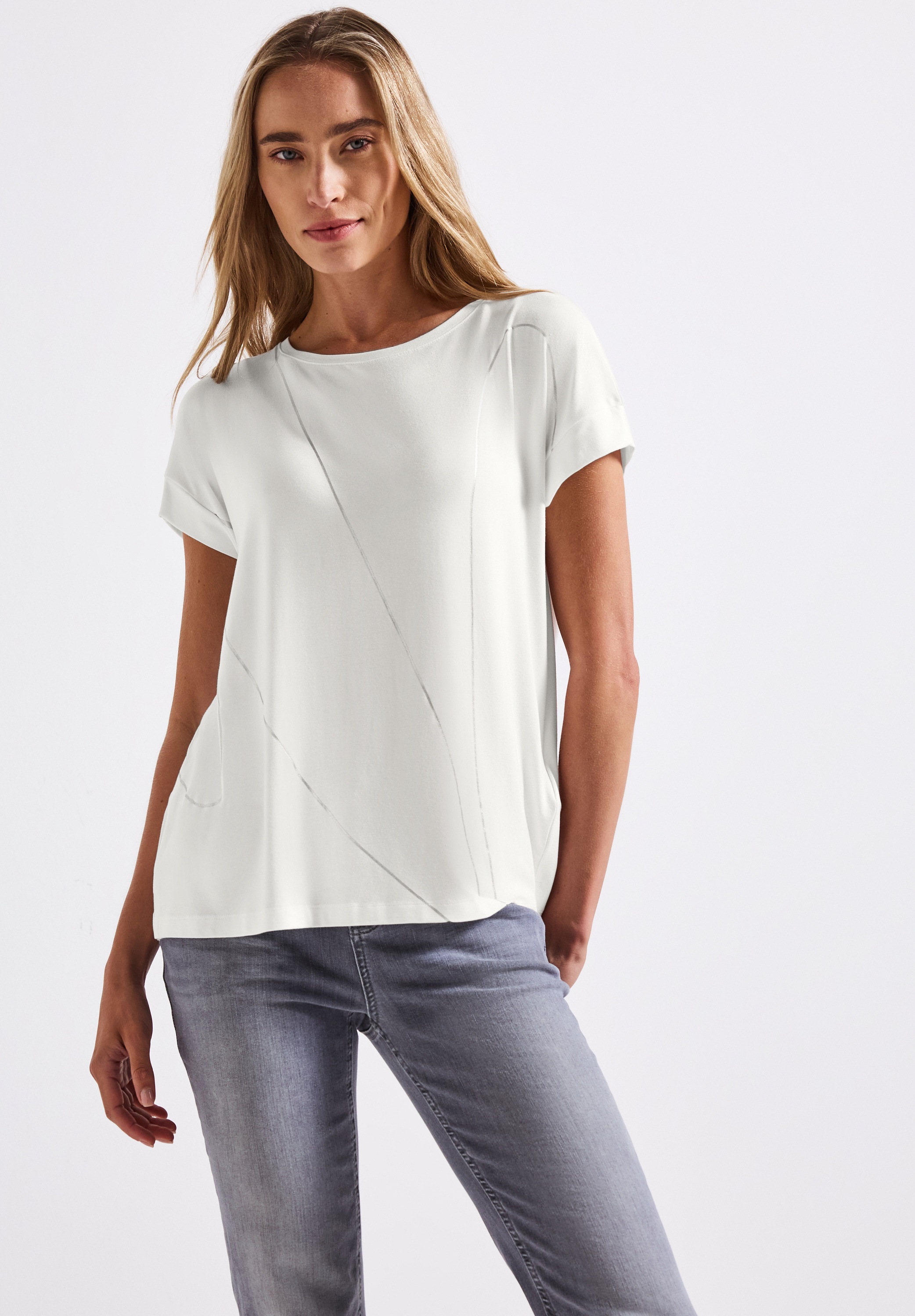 STREET ONE T-Shirt, aus softer Viskose günstig online kaufen