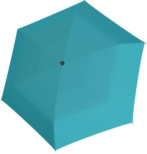 doppler® Taschenregenschirm »Fiber Havanna uni Blue«