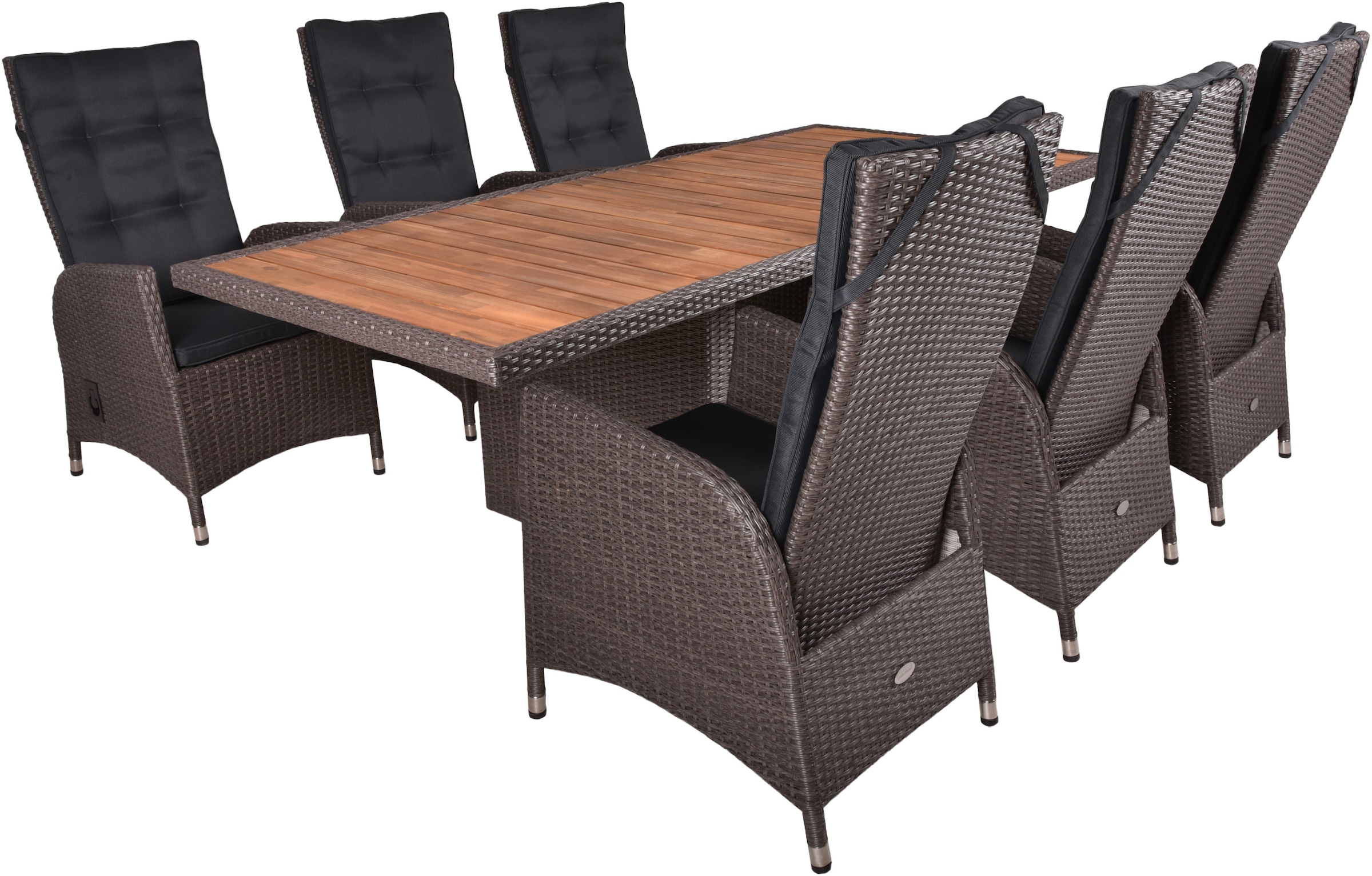 Garden Pleasure Garten-Essgruppe »BRAGA weidengrau rin...