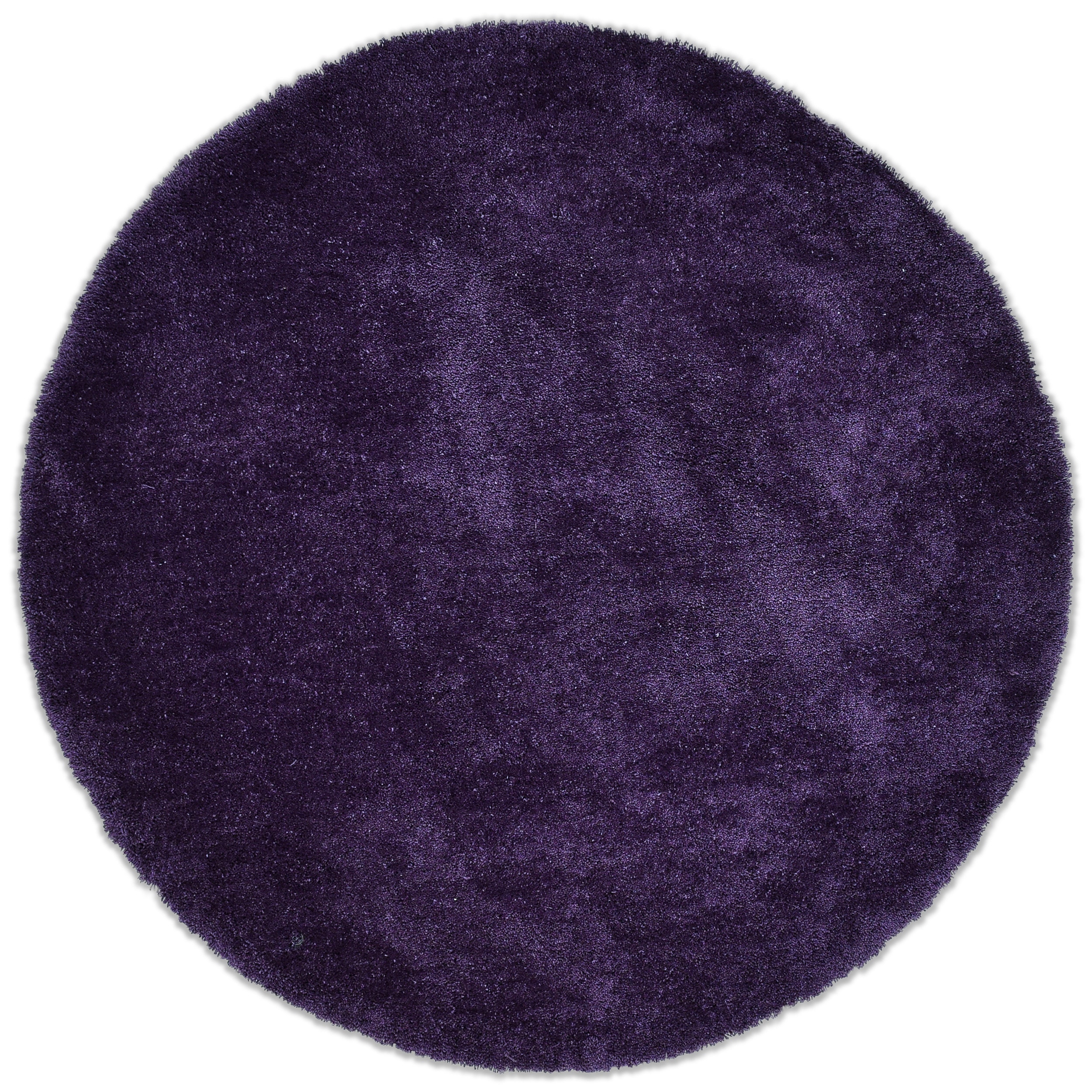 TOM TAILOR HOME "Shaggy Teppich Cozy" rund 25 mm Höhe Uni Farben, auch in Pastell Farben, weich & kuschelig