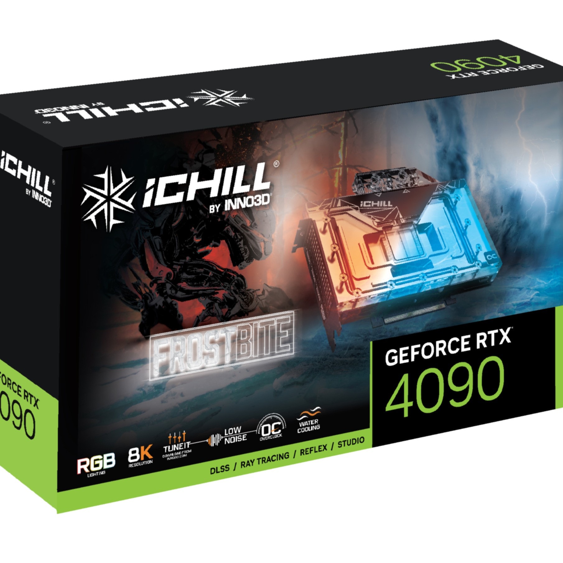 Inno3D Grafikkarte »GeForce RTX 4090 ICHILL FROSTBITE«