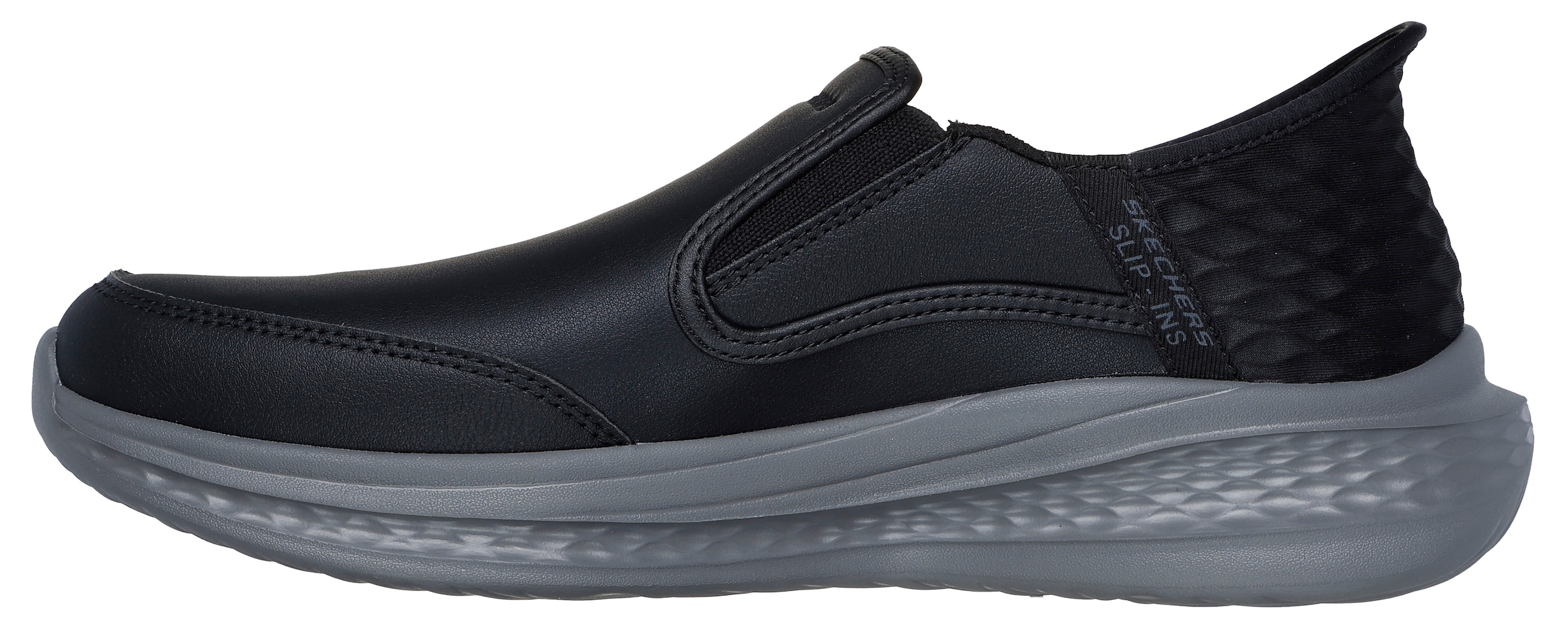 Skechers Slip-On Sneaker »SLADE-«, Slipper, Freizeitschuh, Halbschuh mit Goga Mat Funktion