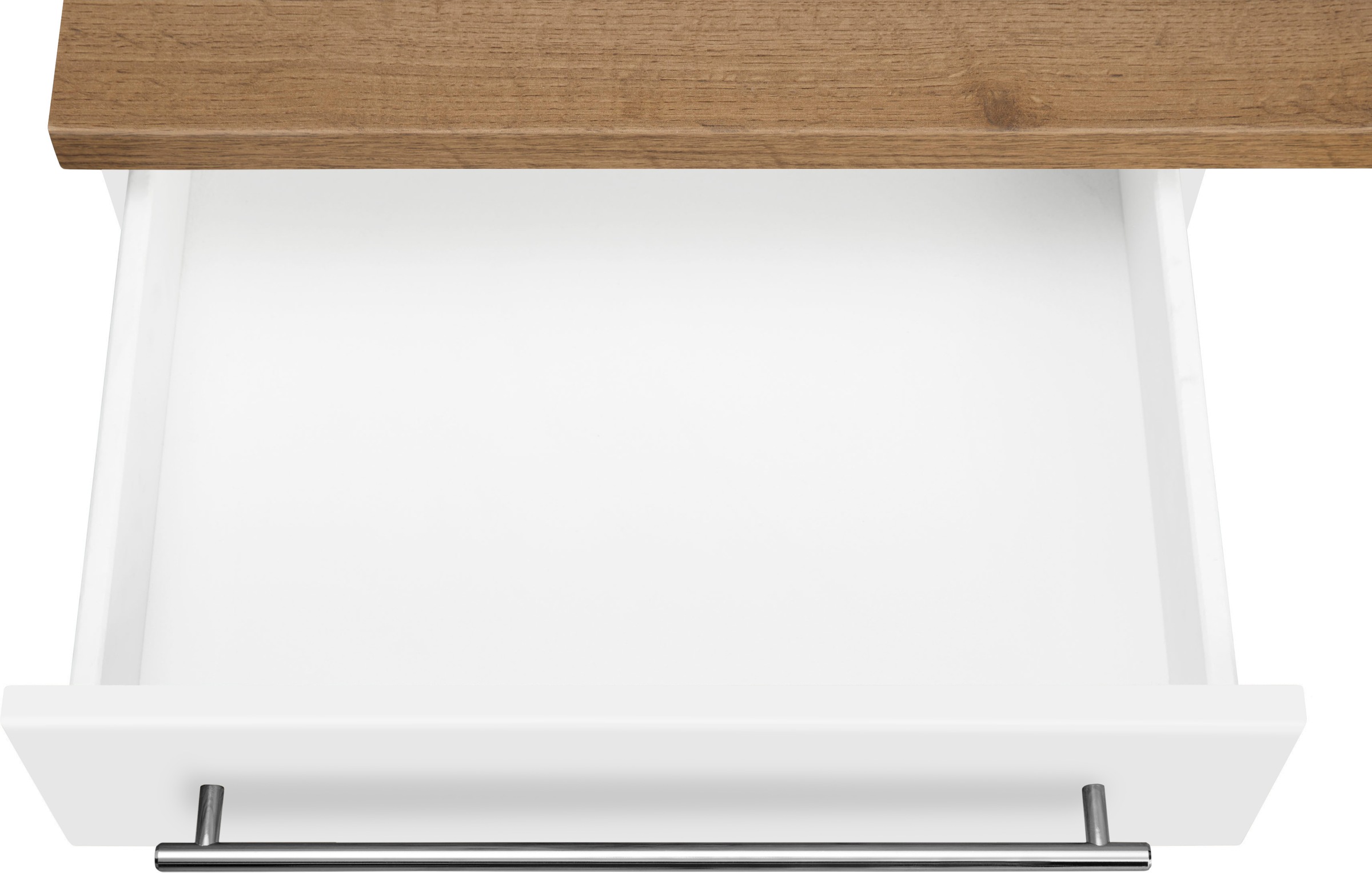 KOCHSTATION Winkelküche »Samos«, mit E-Geräten, Stellbreite 220/220 cm