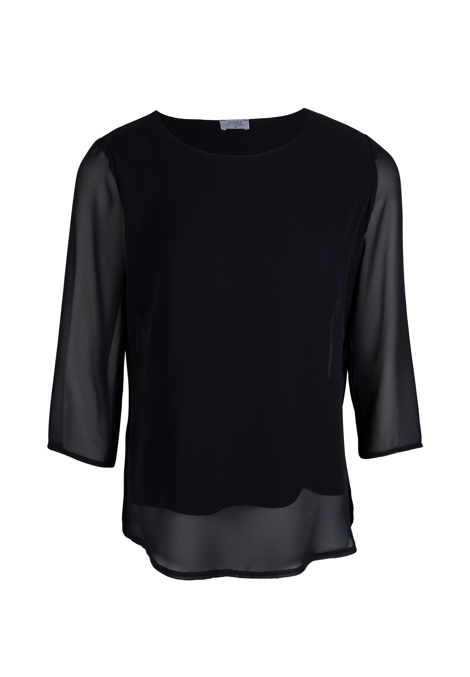 Thumbnail - Seidel Moden Chiffonbluse MADE IN GERMANY