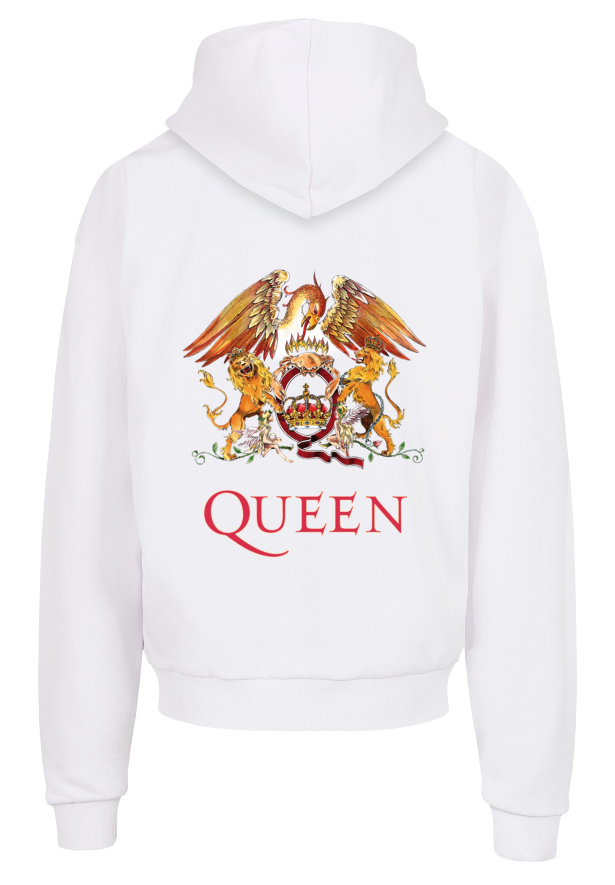 F4NT4STIC Kapuzenpullover »Queen Band Classic Crest Logo«, Print