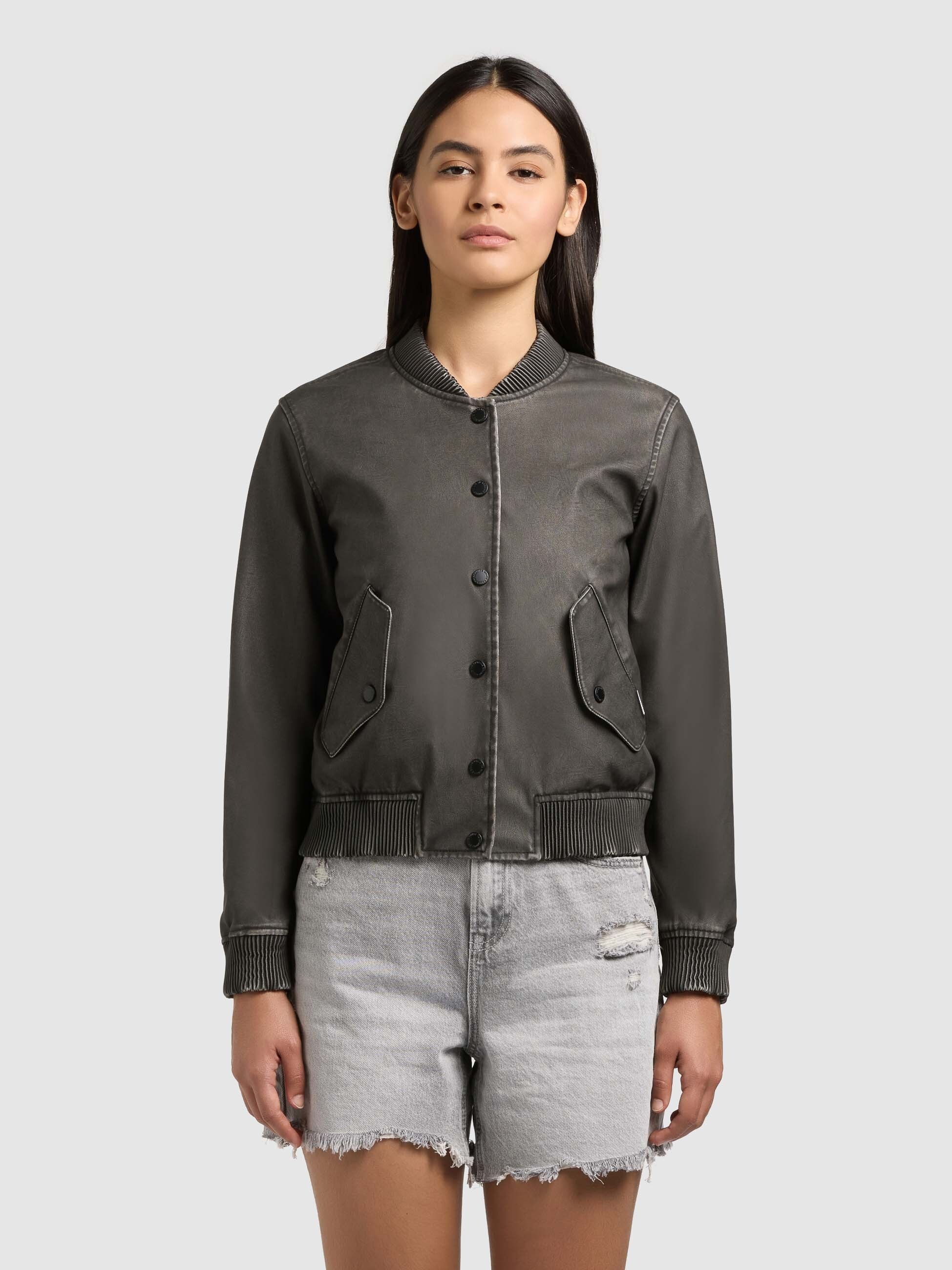 khujo Blouson »ZEYA« ohne Kapuze