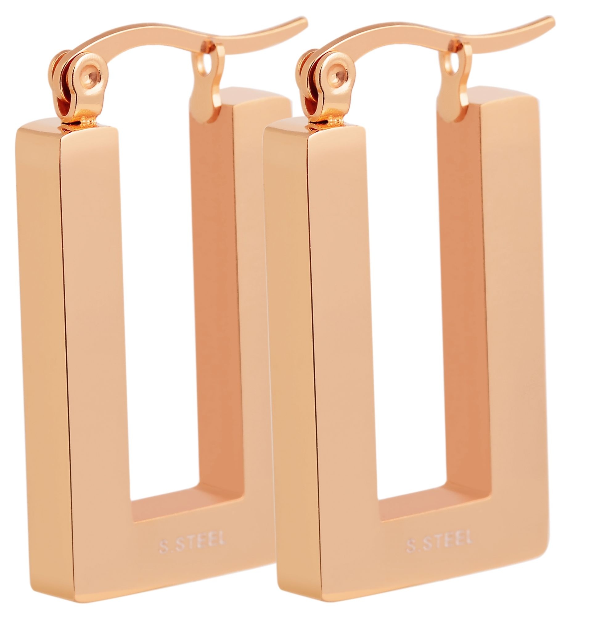 Adelia´s Paar Creolen "Damen Ohrringe – Creole aus Edelstahl" Geschenkidee: günstig online kaufen