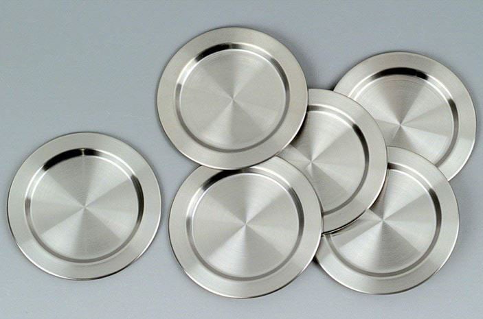 APS Glasuntersetzer "ROLLO" Edelstahl 18/8, Ø 12 cm