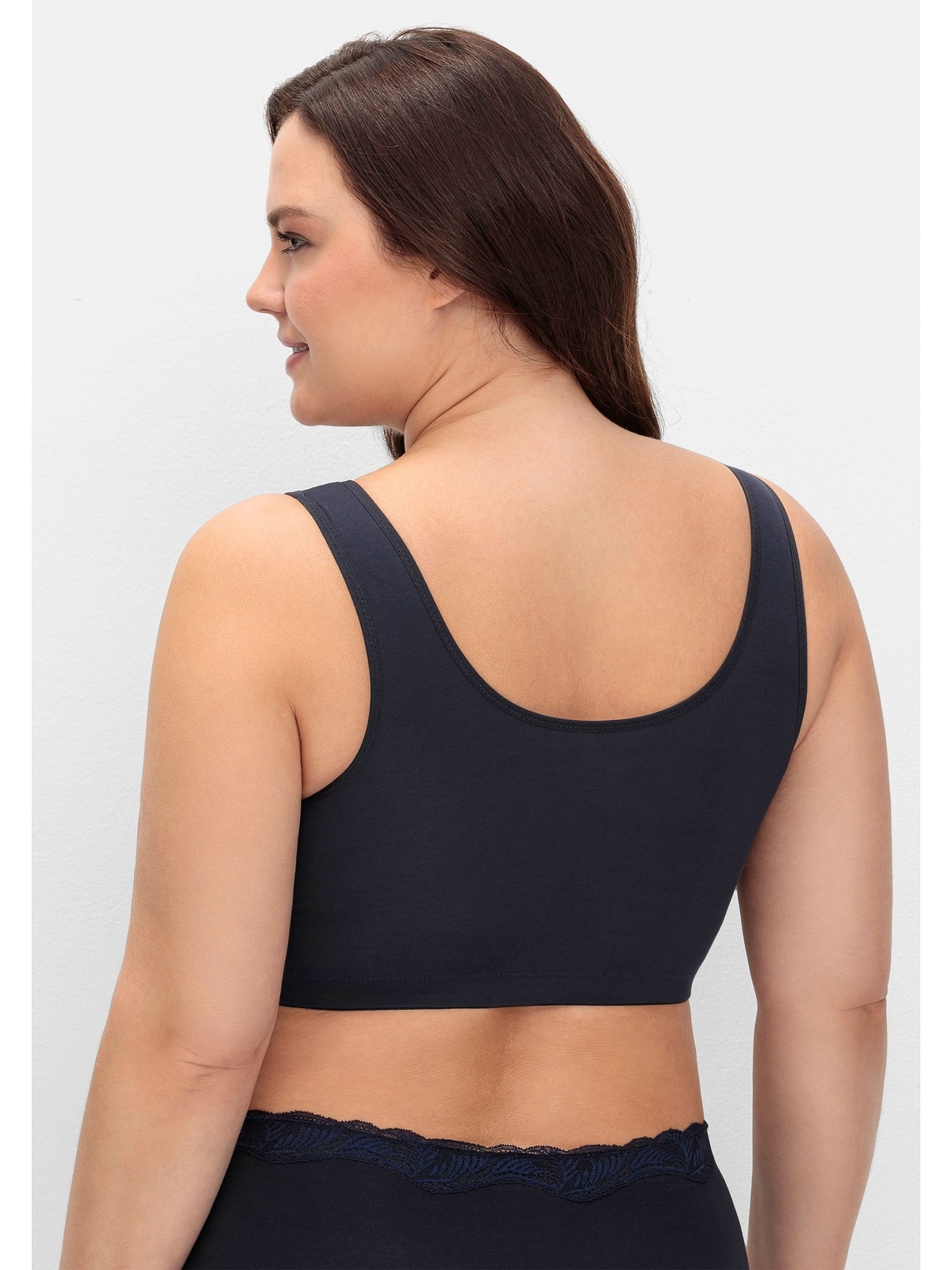 Sheego Bügelloser BH »Große Größen«, in verschlussloser Bustier-Form