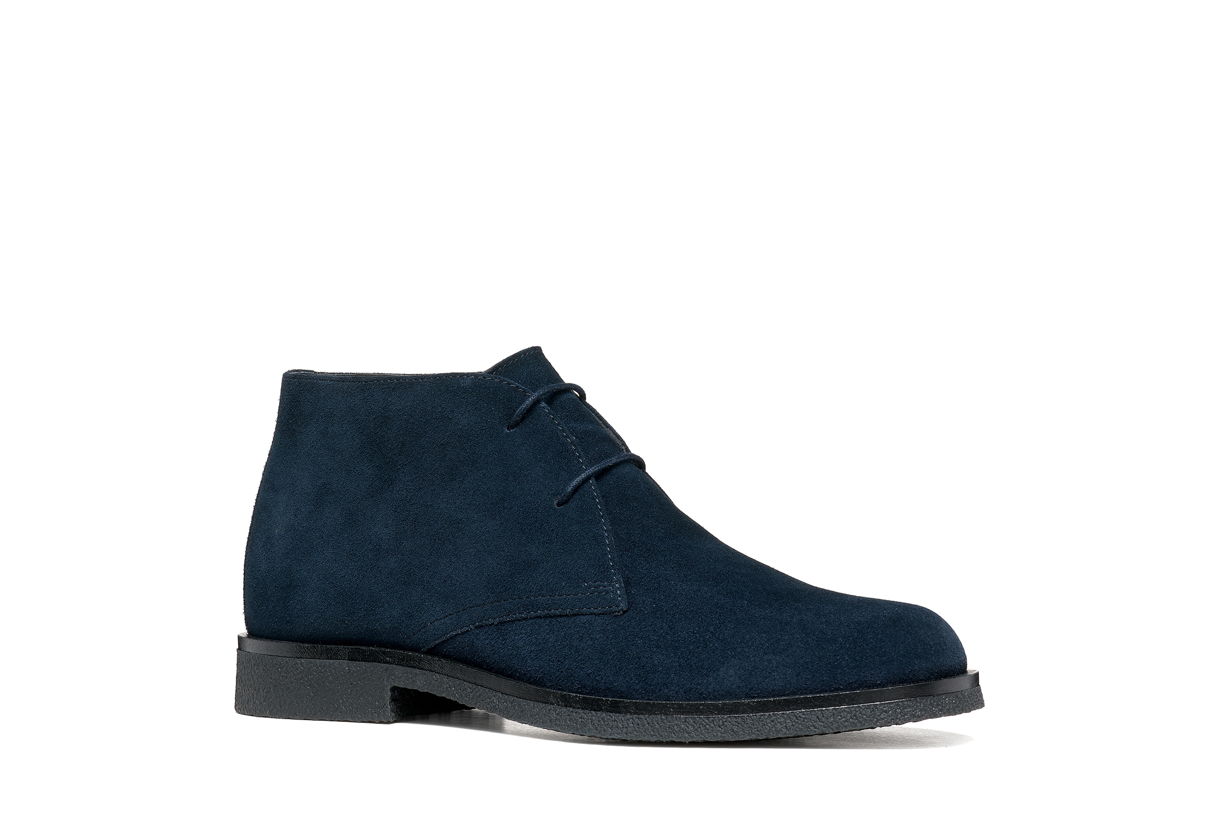 Geox Schnürstiefelette "U SAHARO" Desert Boots, Schnürboots, Businessboots mit Ziernähten