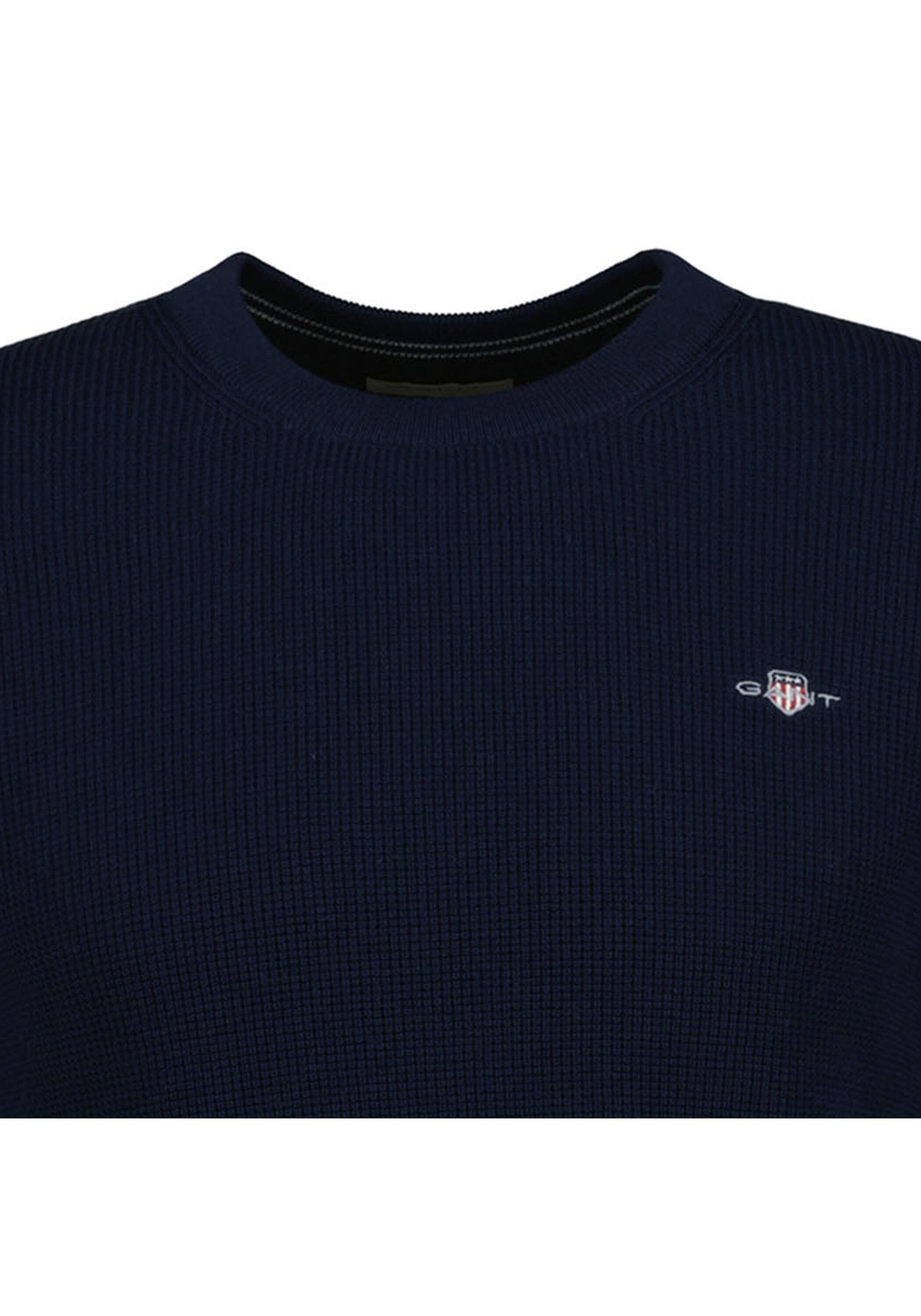 Thumbnail - Gant Sweater "Strickpullover MICRO TEXTURED COTTON C-NECK 1er Pack", 1 tlg.