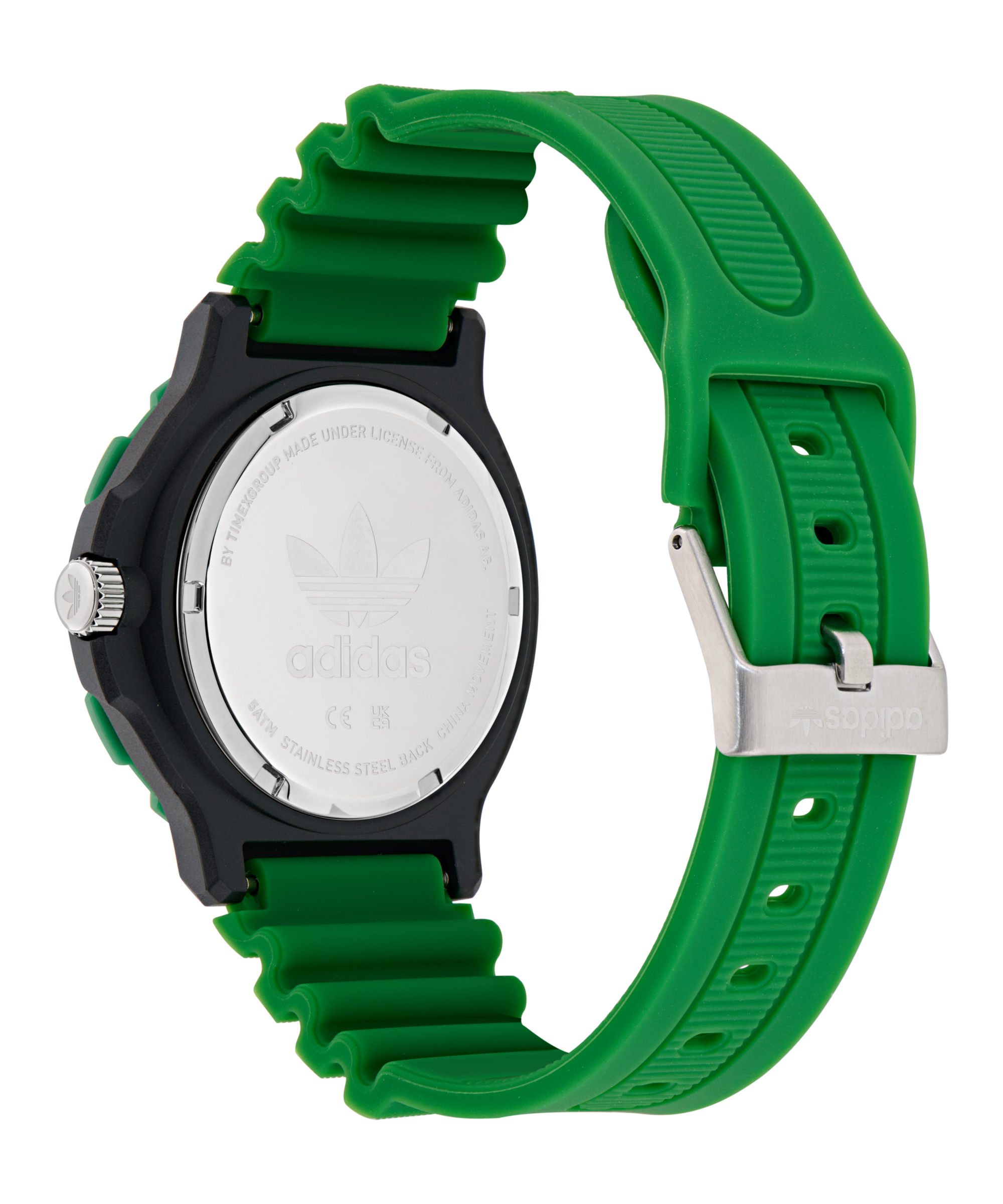 adidas Originals Quarzuhr »DISCOVERER TWO«, Armbanduhr, Herrenuhr, Damenuhr, Silikonarmband, Leuchtzeiger