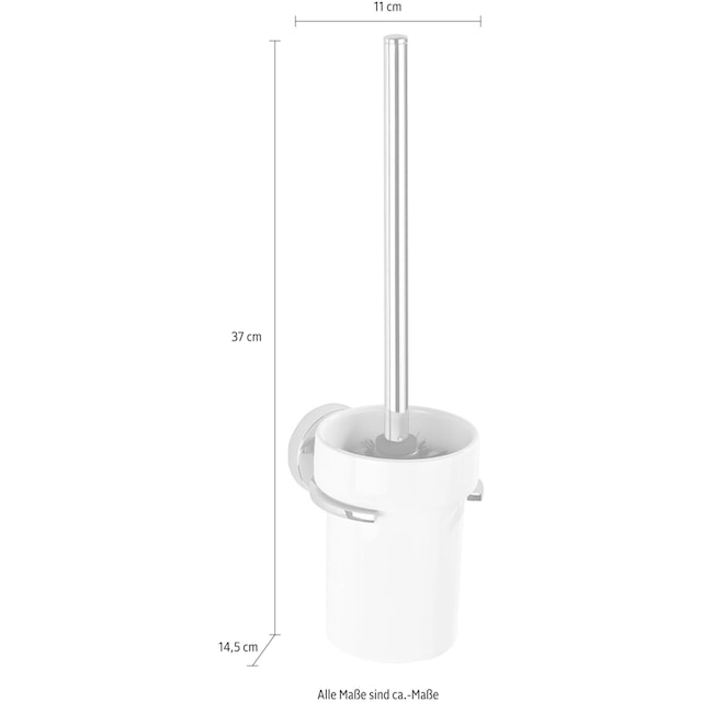 WENKO WC-Garnitur »Capri«, aus Keramik-Zinkdruckguss kaufen | BAUR