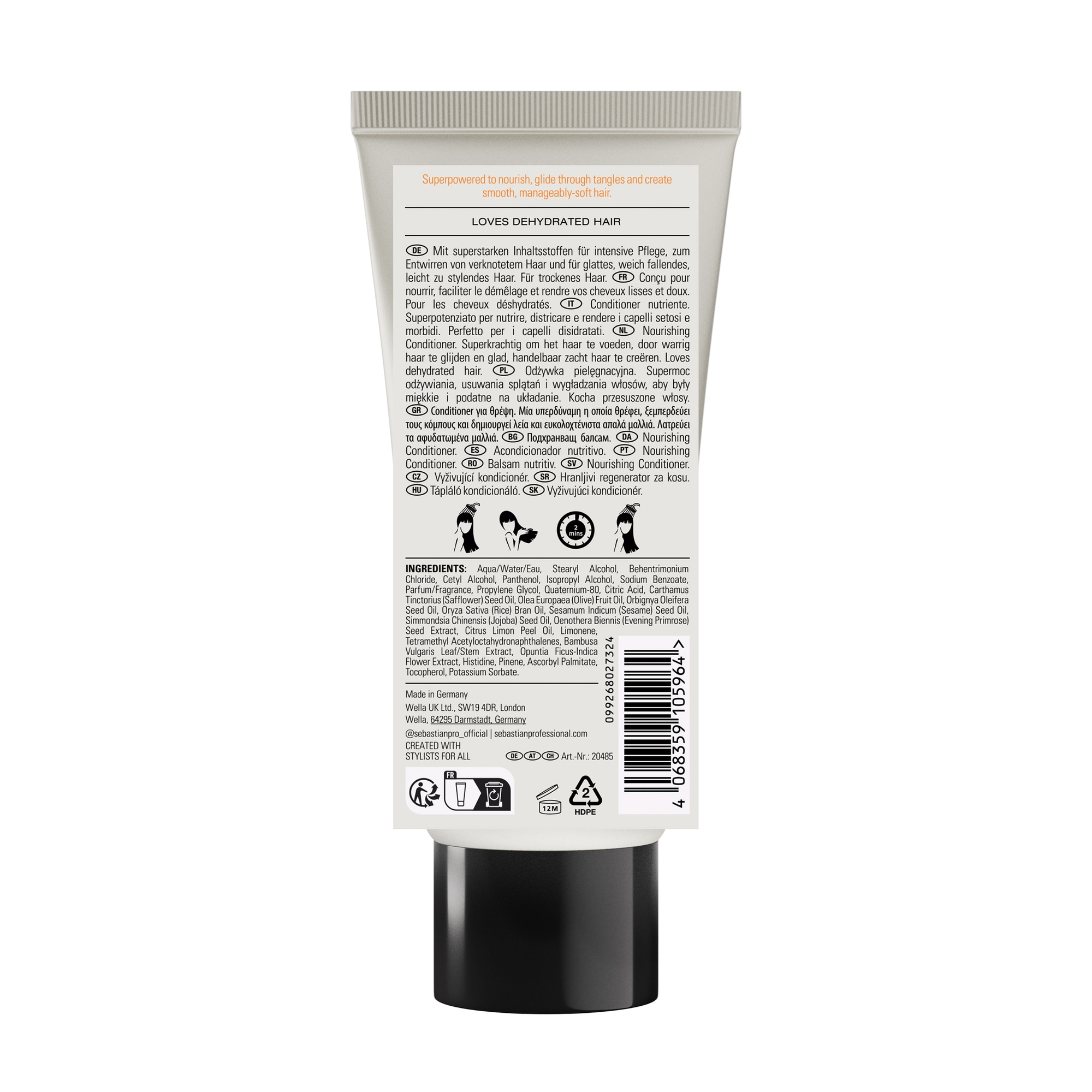 Sebastian Professional Haarspülung »Potion 9 Conditioner« für geschädigtes, glanzloses, trockenes und widerspenstiges Haar