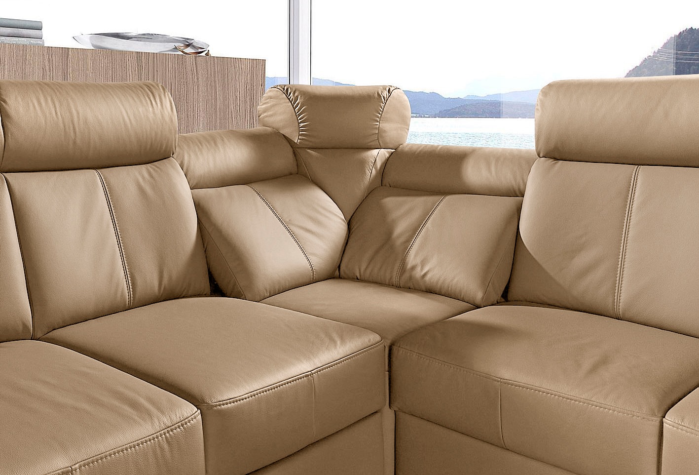 sit&more Ecksofa "Basel L-Form", wahlweise mit Relaxfunktion günstig online kaufen