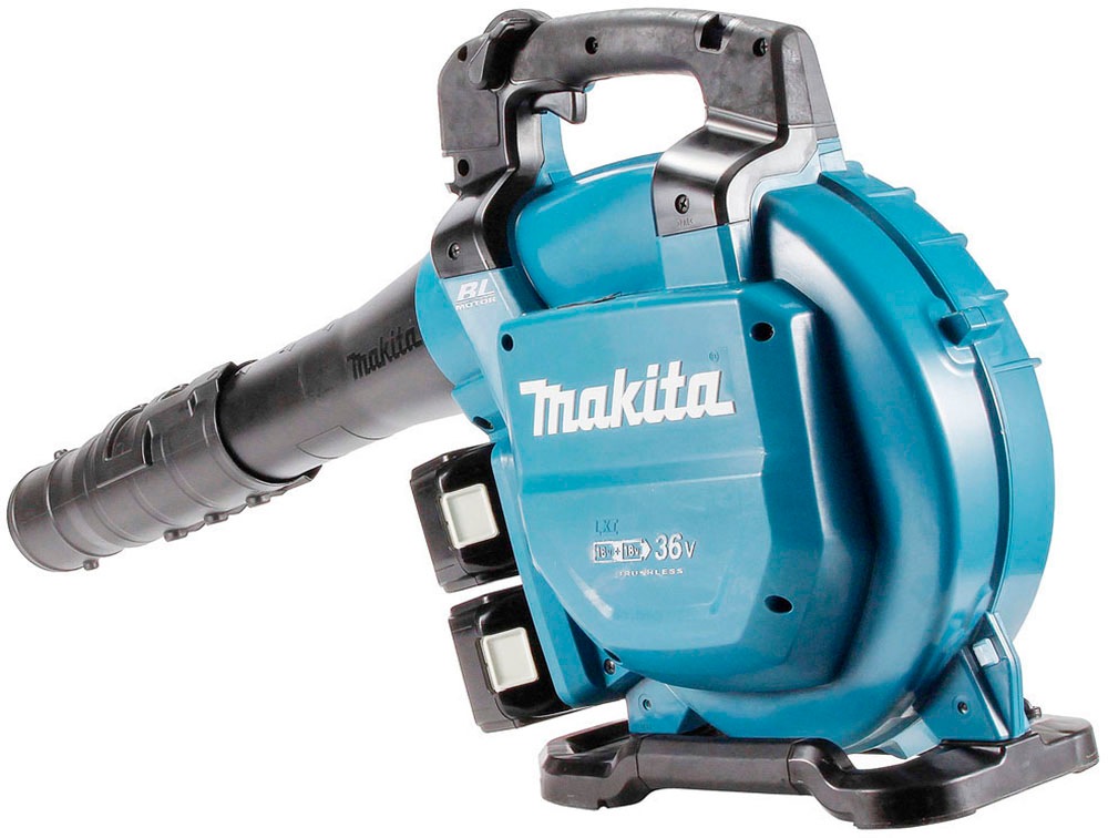 Makita Akku-Laubbläser »DUB363PT2V«, 65 m/s, 13,4 m3/min, 2 Akkus 18V/5 Ah und Doppel-Schnellladegerät