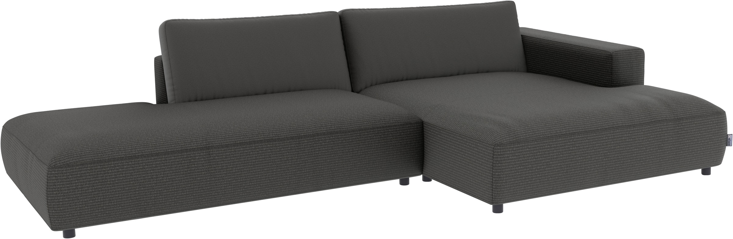 Musterring Ecksofa »Lucia«, verschiedene Farben, großer Longchair mit Armlehne, B330 x T190 cm