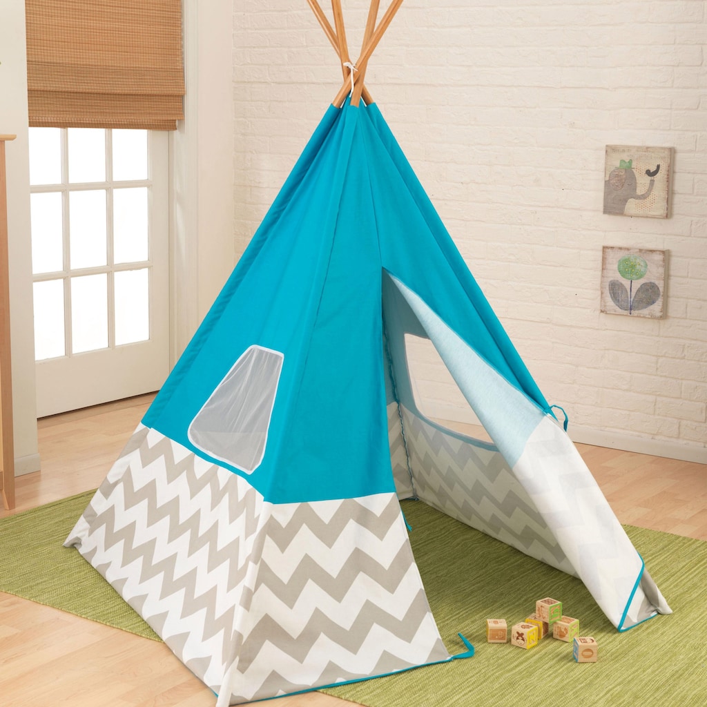 KidKraft® Spielzelt »Tipi, Chevronmuster«