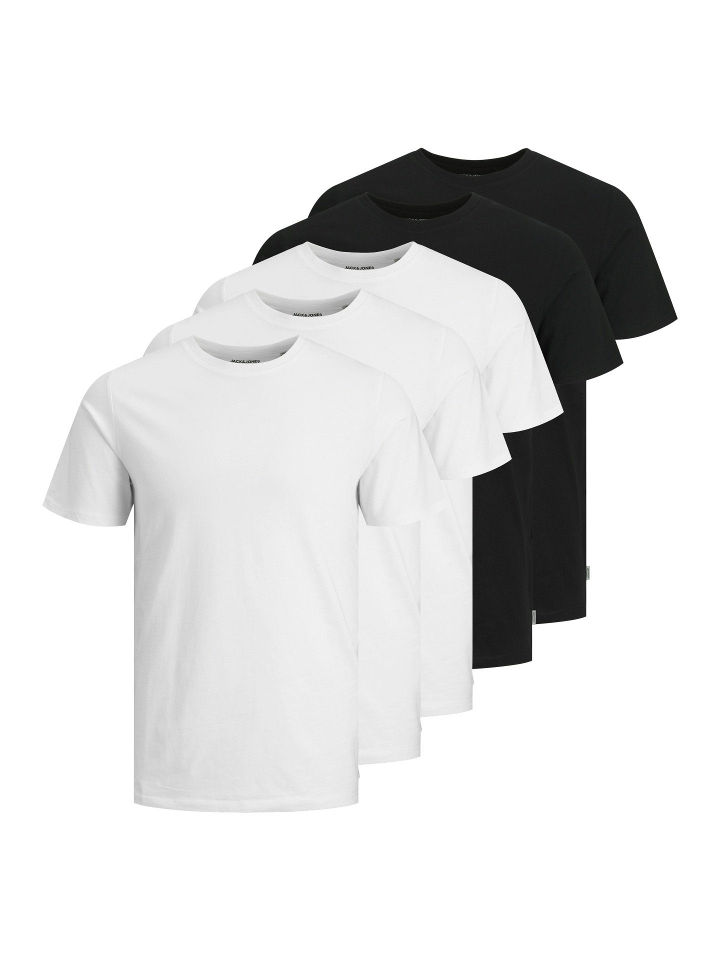 Jack & Jones T-Shirt "JJEORGANIC BASIC TEE SS O-NE 5PK MP NOOS" Packung, 5e günstig online kaufen