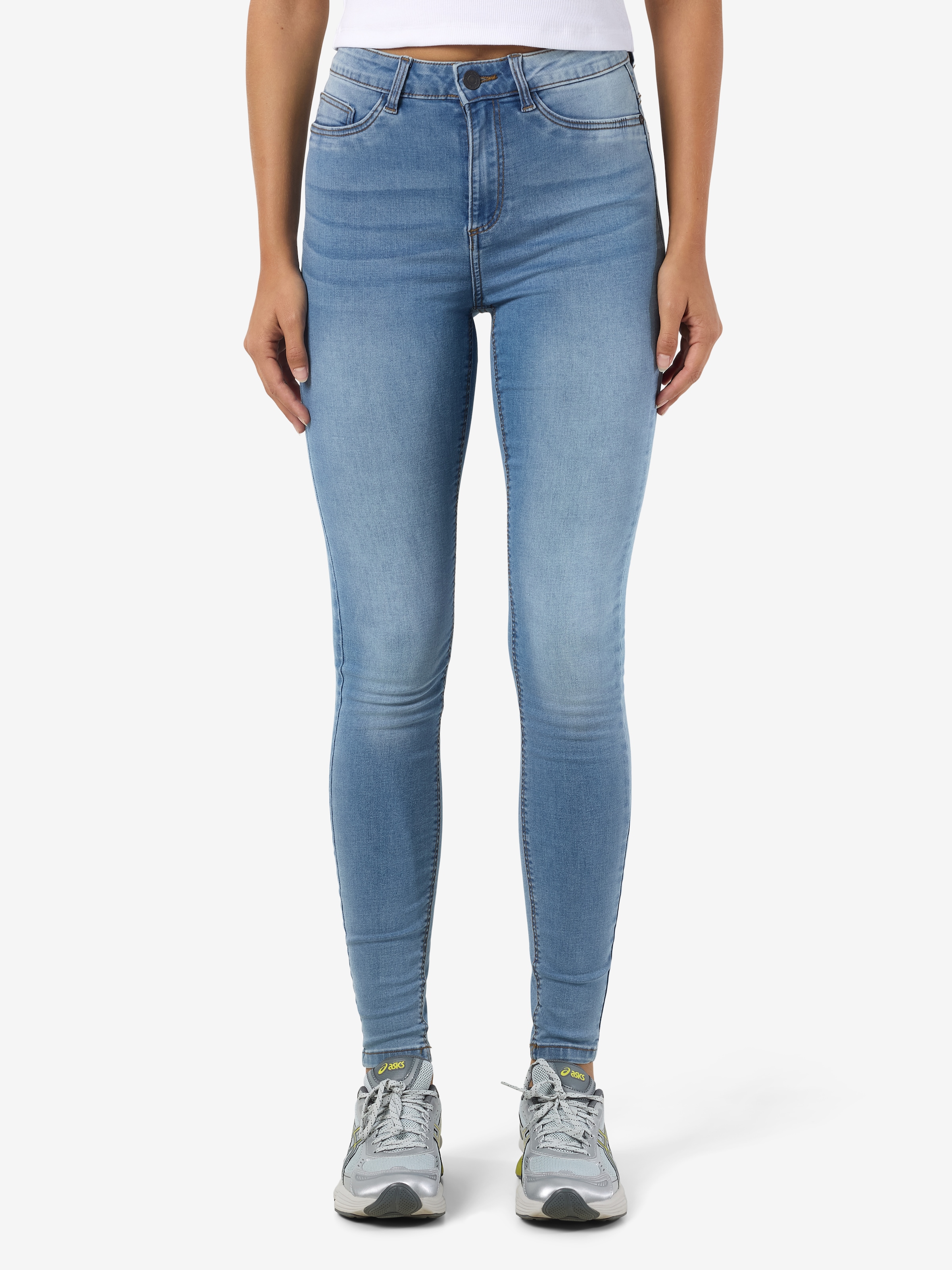 Noisy may Skinny-fit-Jeans "NMCALLIE HW SKINNY JEANS VI059LB NOOS" günstig online kaufen