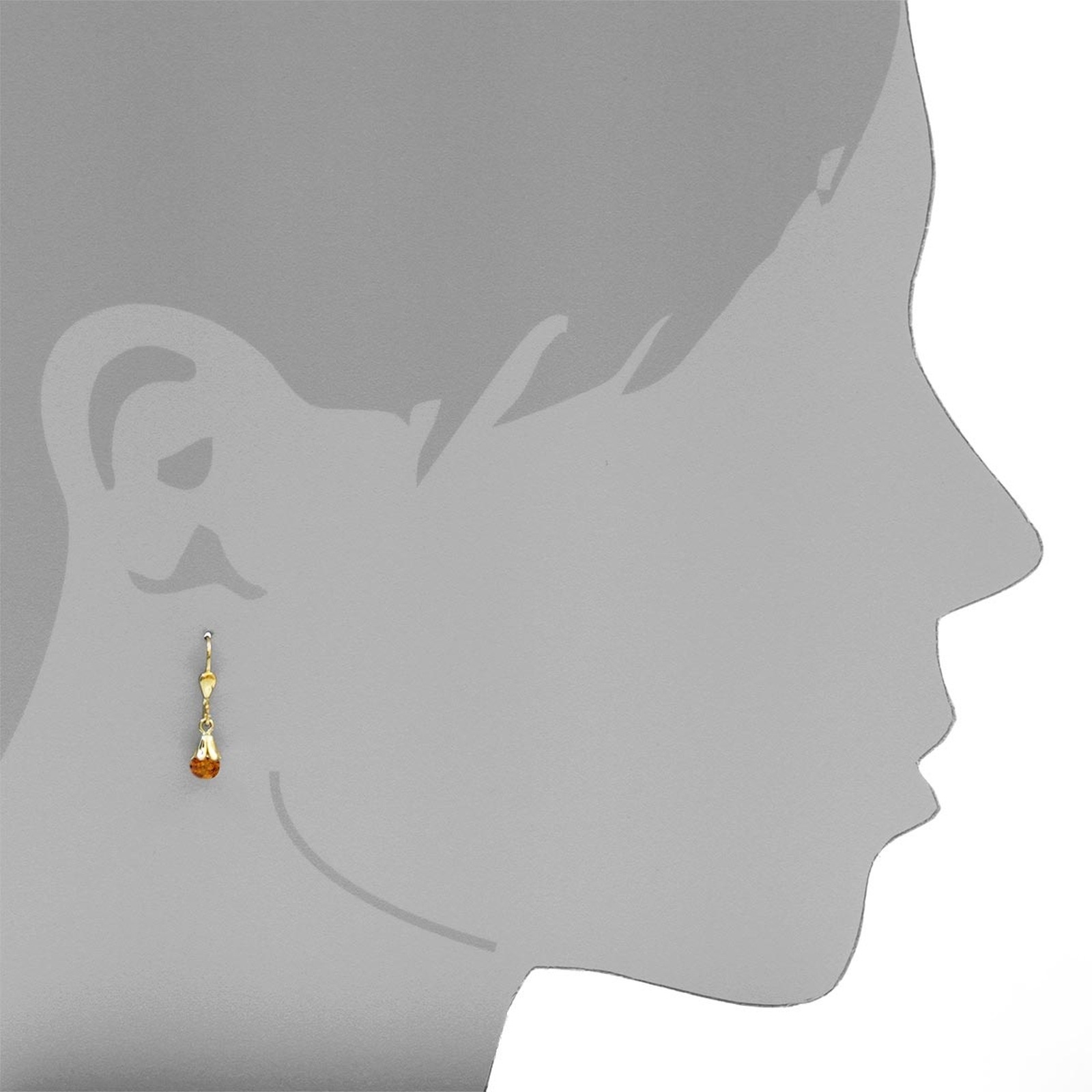 OSTSEE-SCHMUCK Paar Ohrhänger »Ostsee-Schmuck Ohrhänger Glöckchen Ohrhänger Glöckchen«, (2 tlg.)