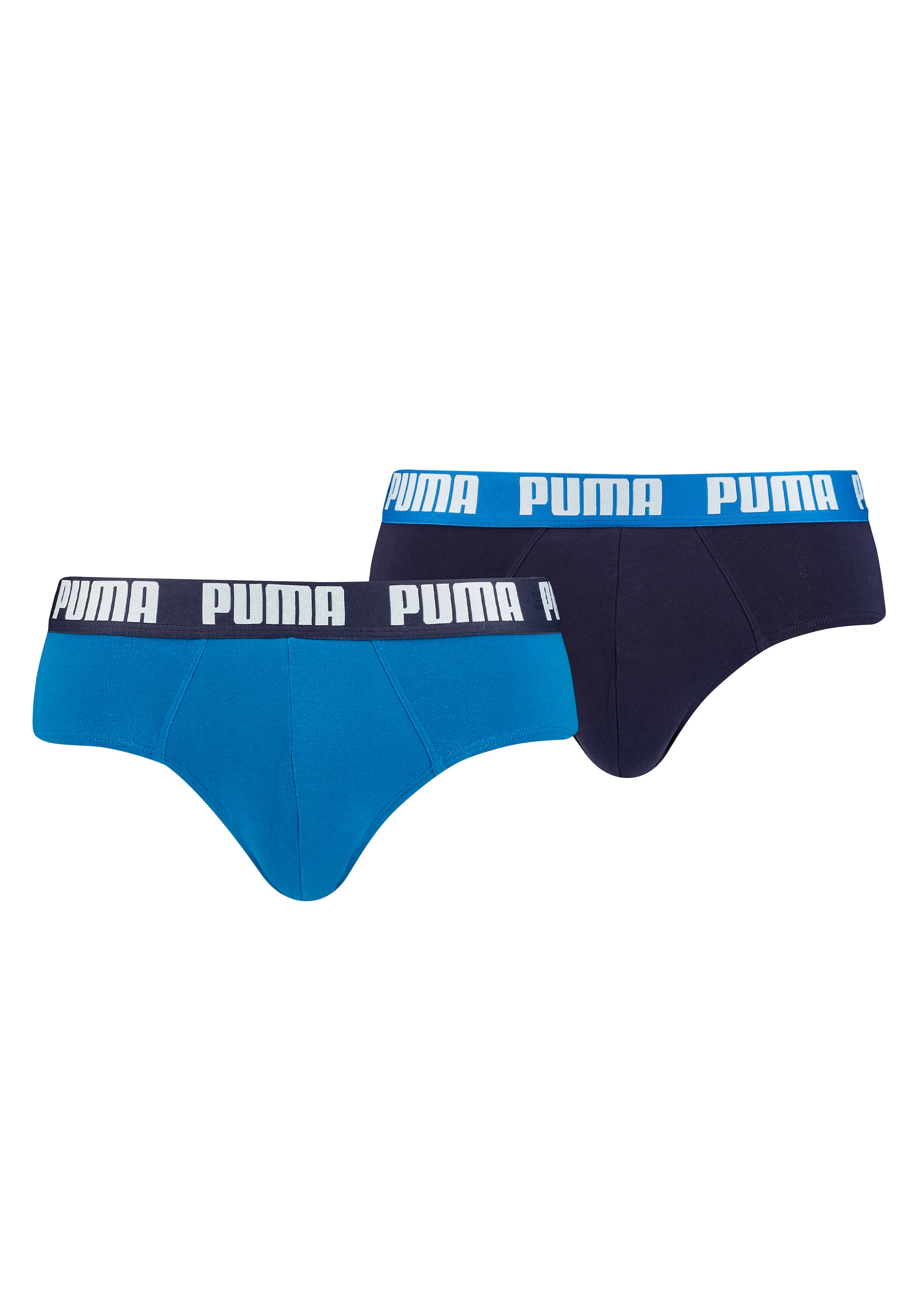 PUMA Slip "PUMA MEN EVERYDAY BRIEFS 2P" Packung, 2er Pack, mit Logobund günstig online kaufen