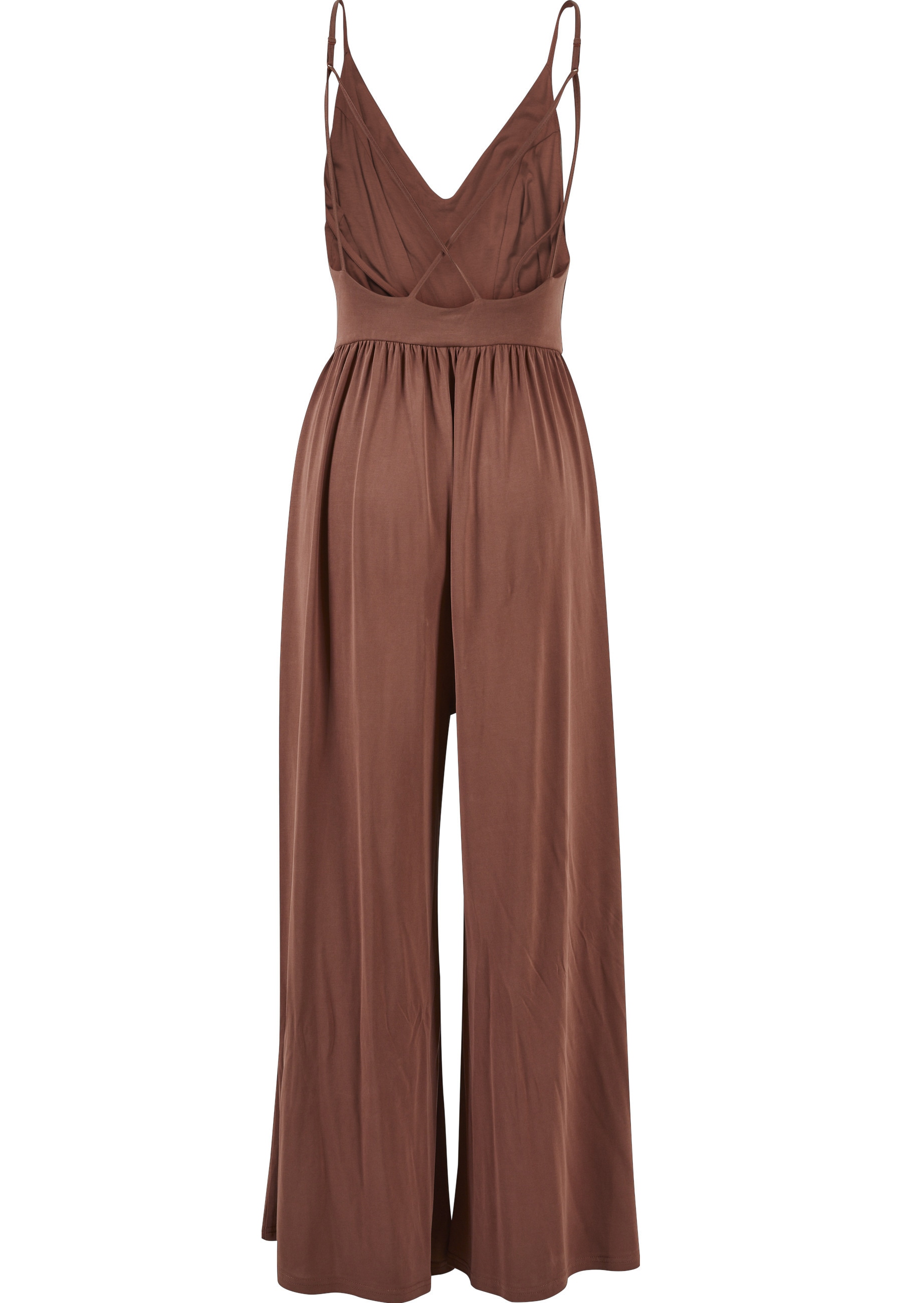 URBAN CLASSICS Jumpsuit »Urban Classics Damen Ladies Modal Spaghetti Jumpsuit« 1 Stk.