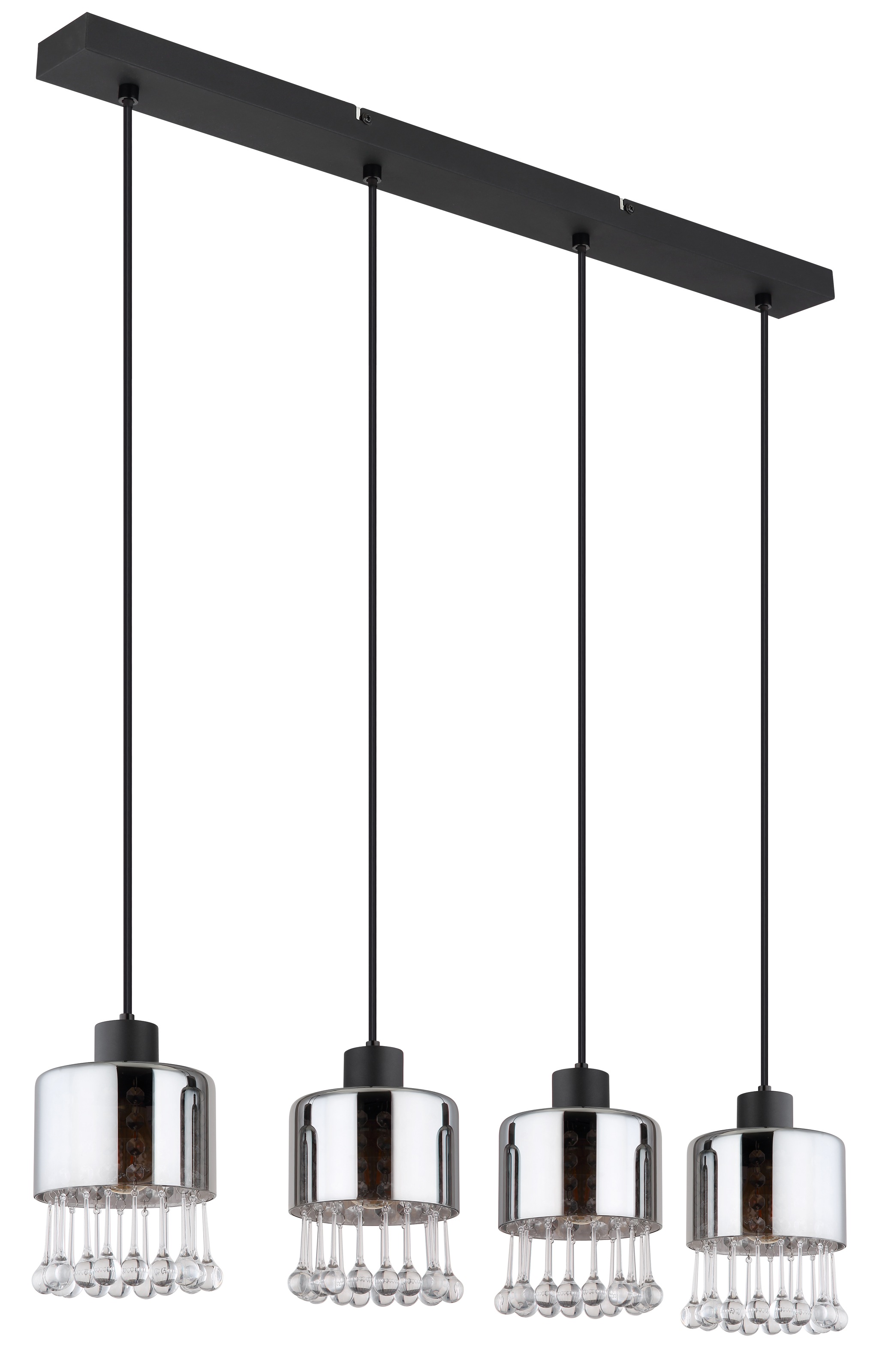GLOBO LIGHTING Hängeleuchte »HENDRY« E27 1 Stk. Hängeleuchte für Esszimmer Kristall modern