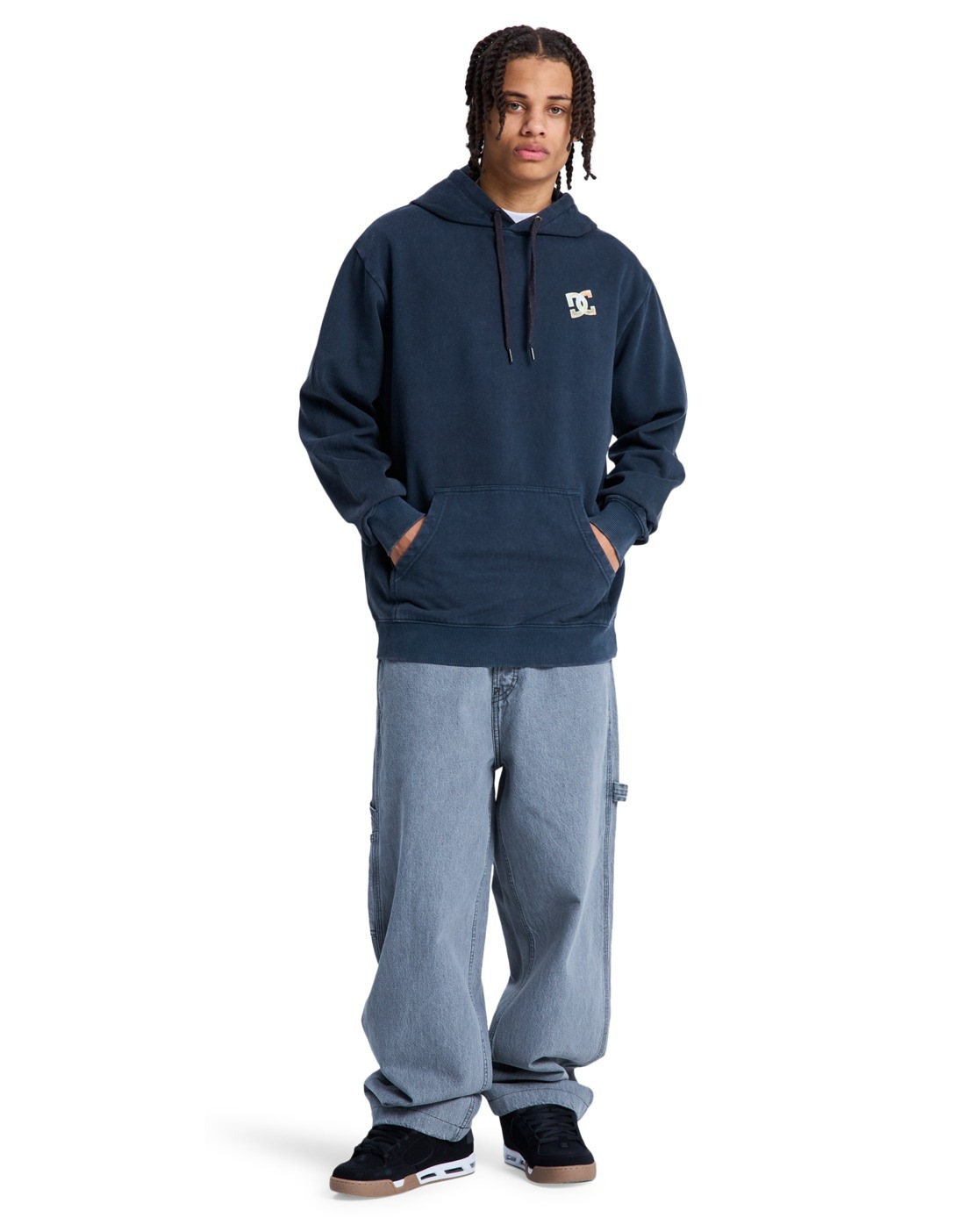 DC Shoes Skull Storm Kapuzenpullover Schwarz XS 2
