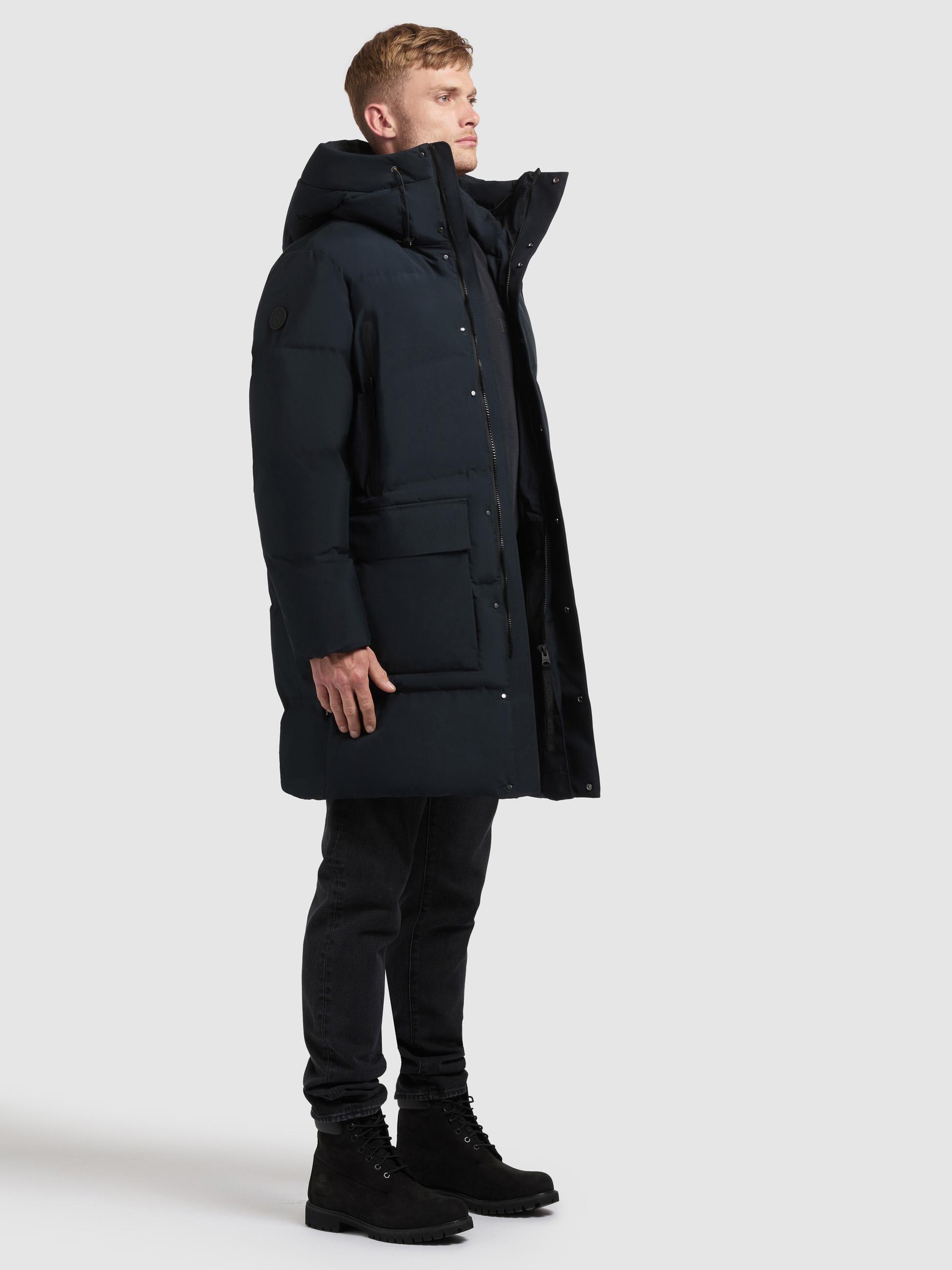 khujo Wintermantel »Winer3« Warmer gefütterter Mantel mit Kapuze