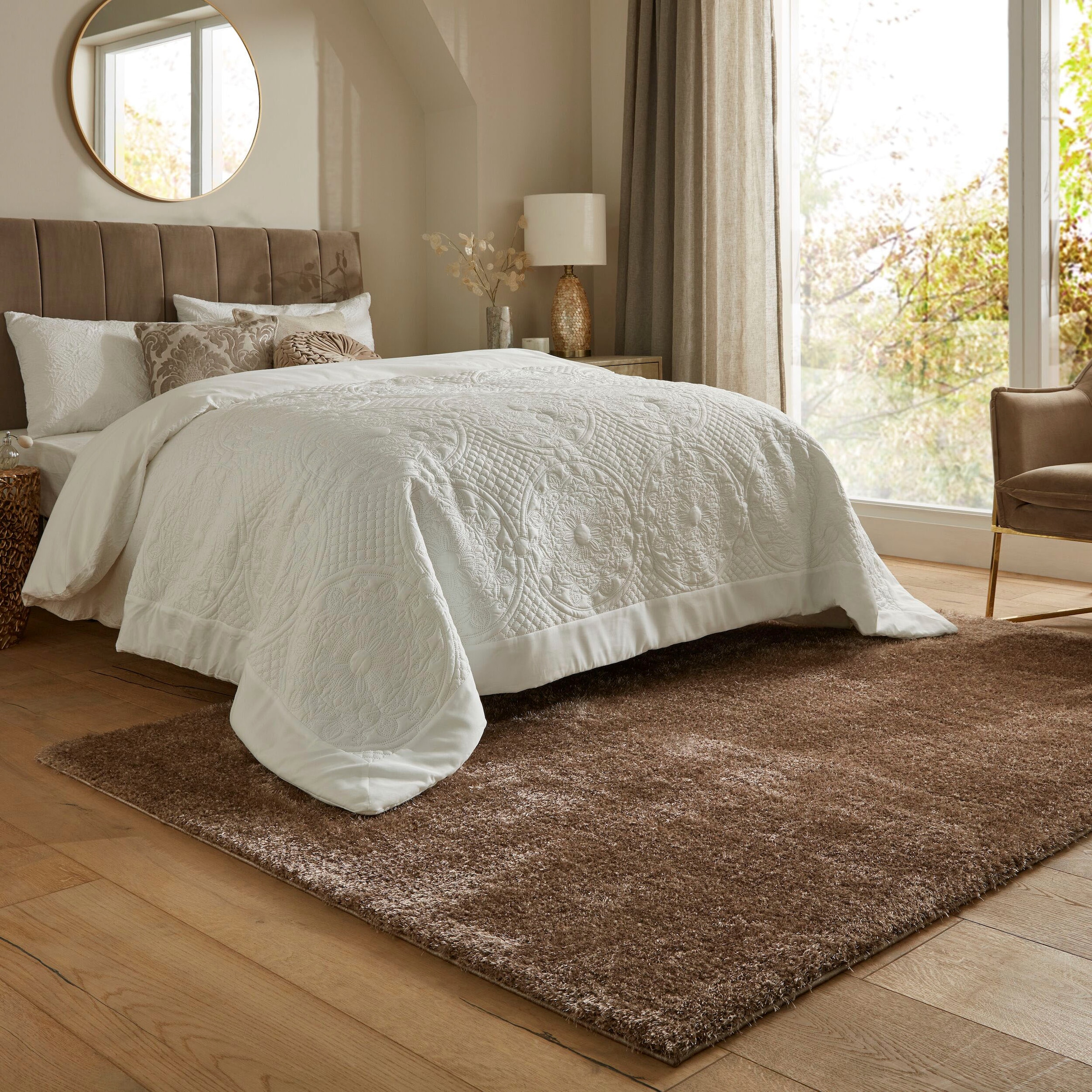 FLAIR RUGS Hochflor-Teppich "Velvet" rechteckig 40 Höhe günstig online kaufen