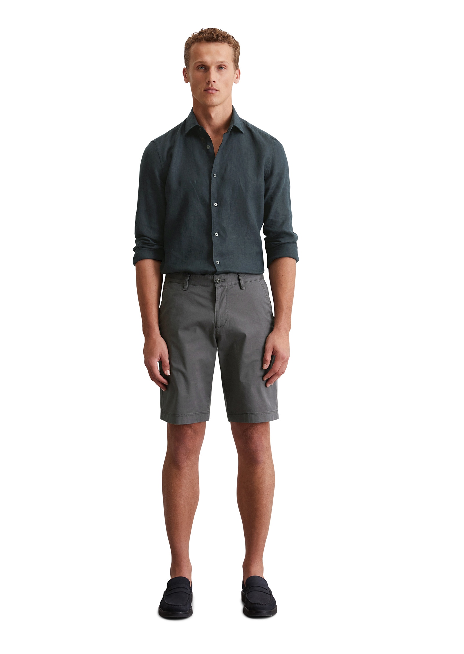 Marc O'Polo Shorts »aus leichtem Bio-Baumwoll-Twill«