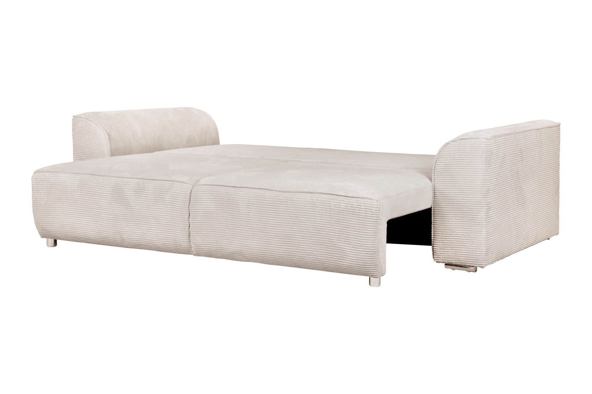 INOSIGN 3-Sitzer »BEATRICE auch als Schlafsofa mit Bettkasten, B/T/H 250/107/92 cm«, wahlweise mit Bettfunktion, incl. 2 Zierkissen, Wellenfederung
