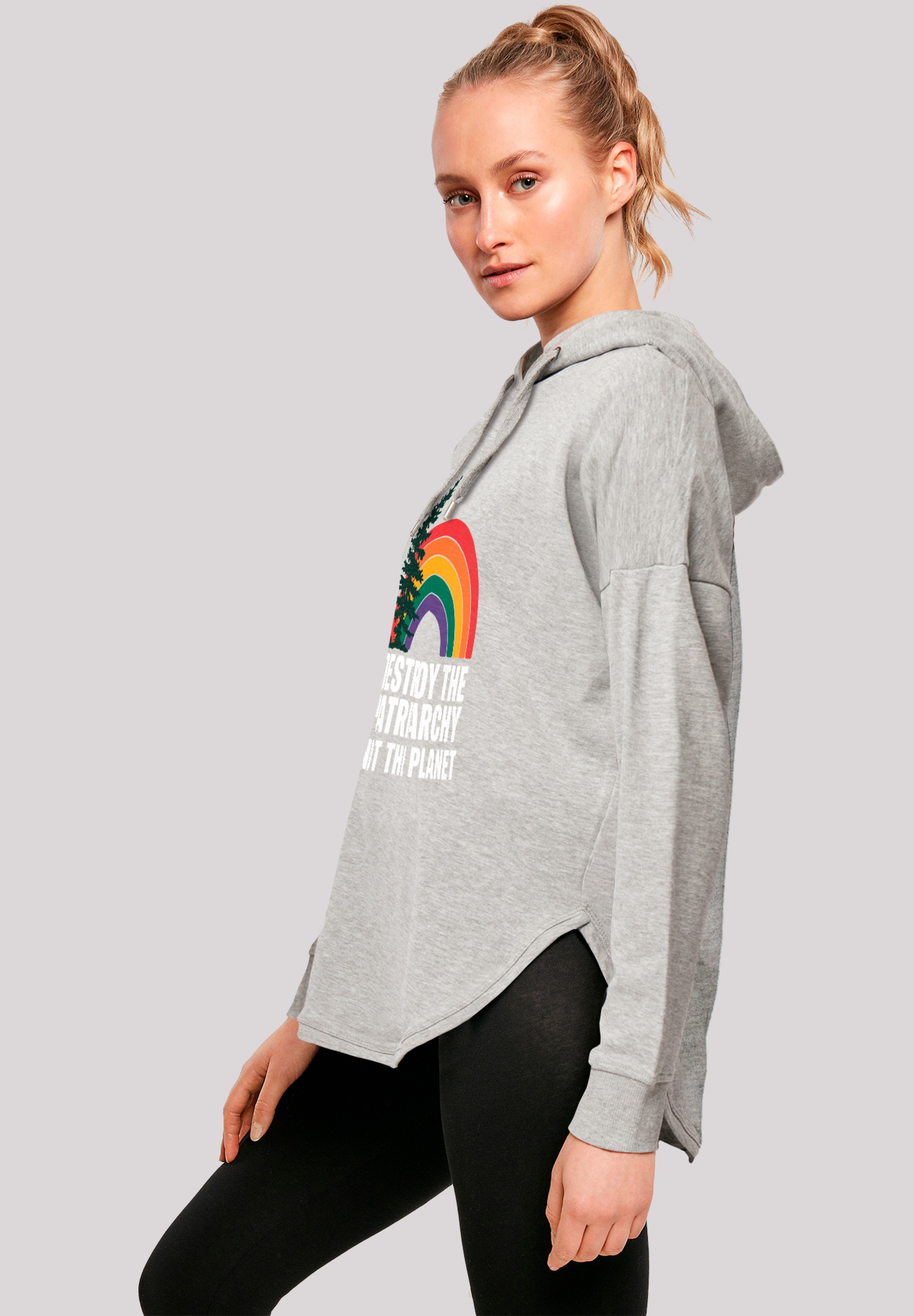 F4NT4STIC Kapuzenpullover »Internationaler Frauentag Feminismus und Umwelt« Premium Qualität