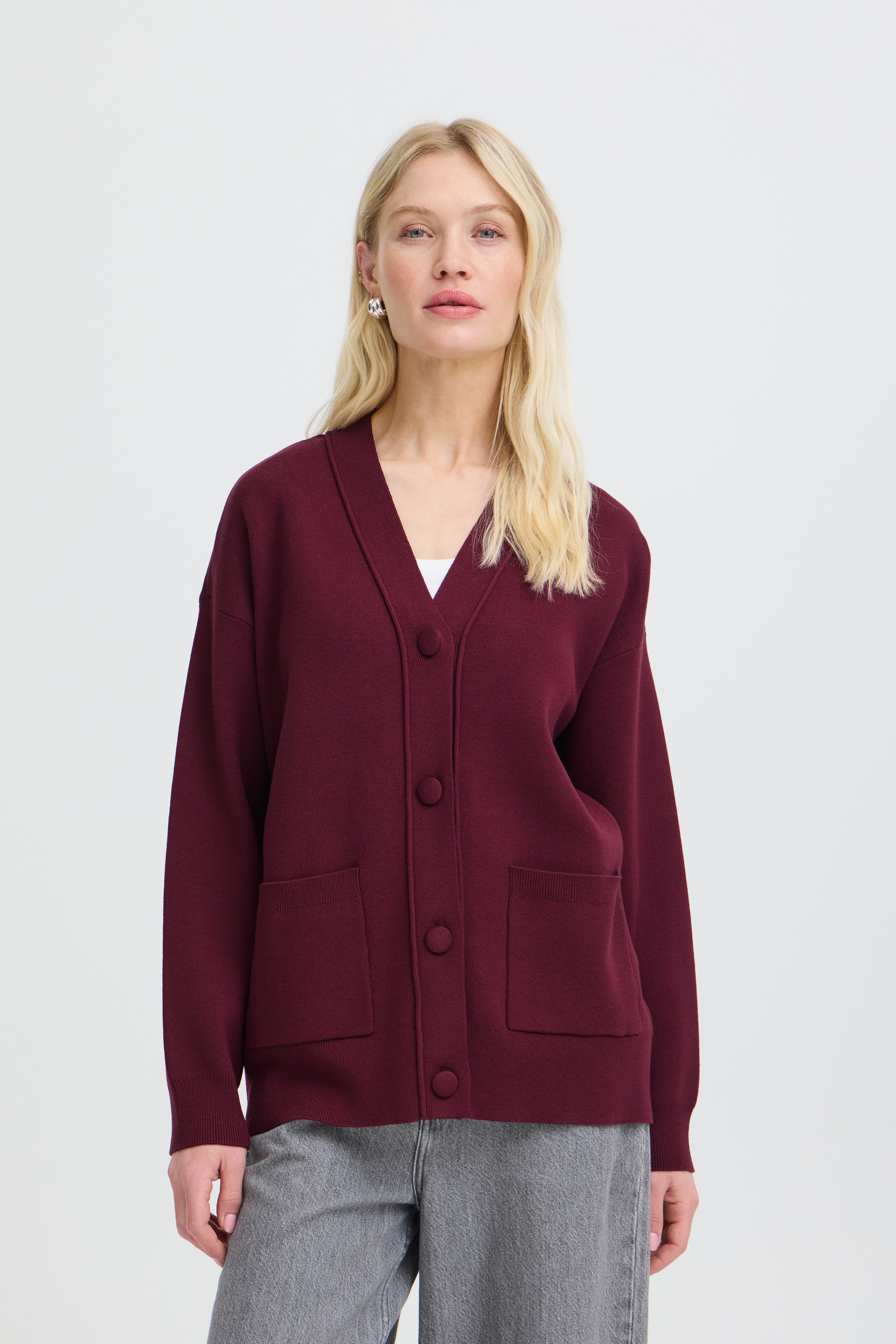 b.young Strickjacke »Damen Langarm BYOTARI«