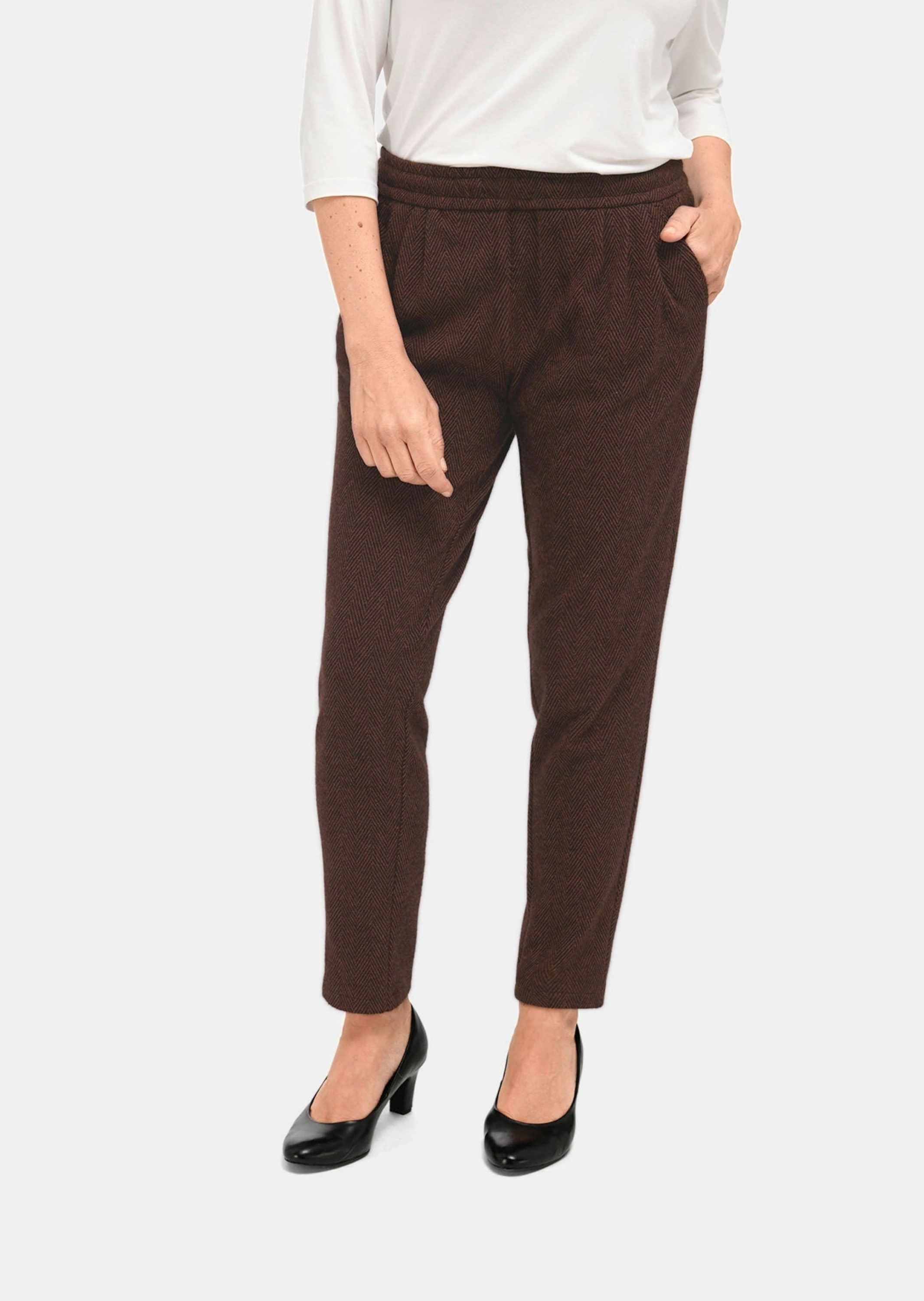 GOLDNER Schlupfhose »Schlupfhose Louisa Wärmende Schlupfhose LOUISA in knitterarmer Ware«