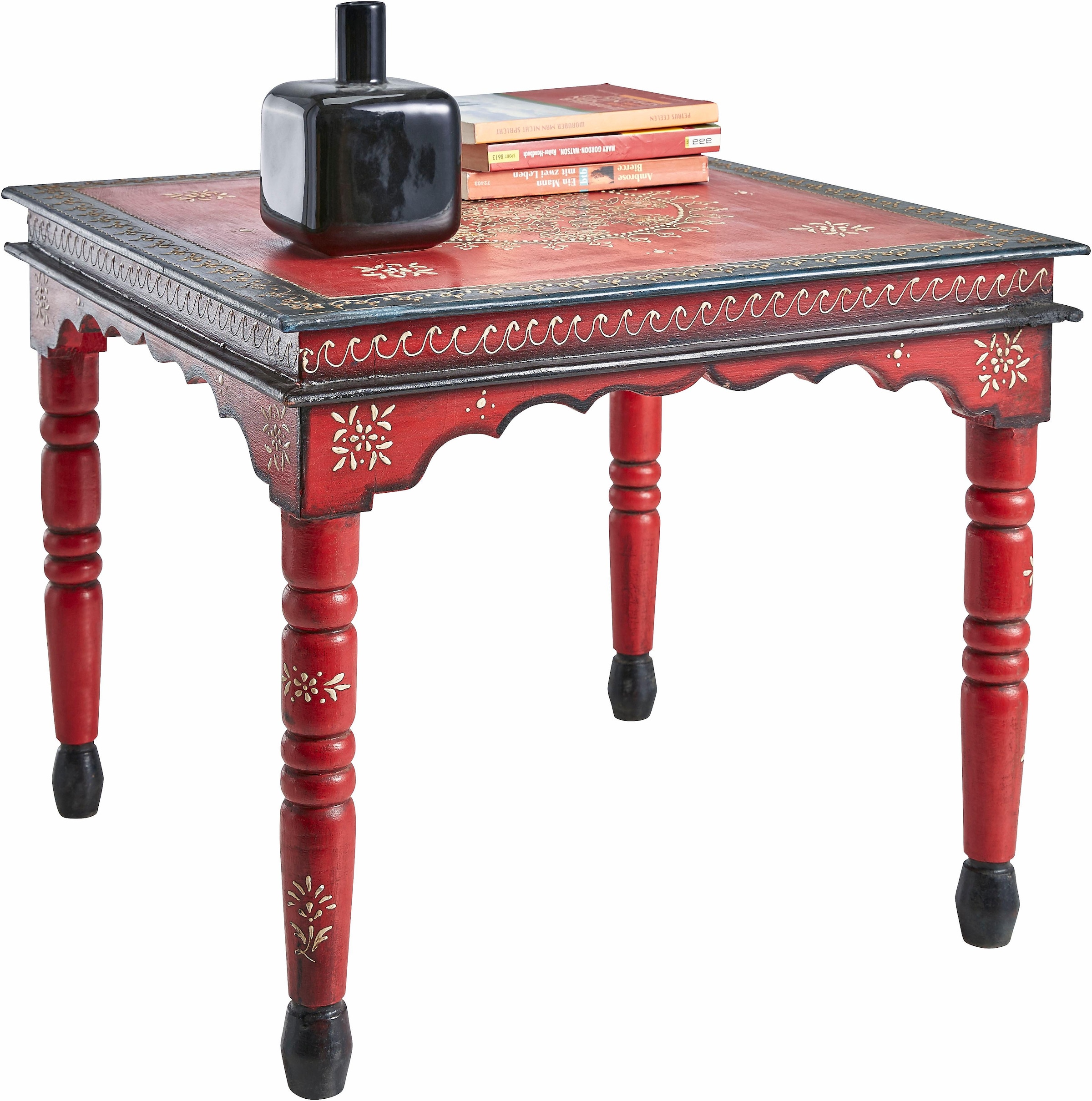 OTTO home Beistelltisch aufwendig handbemalt günstig online kaufen